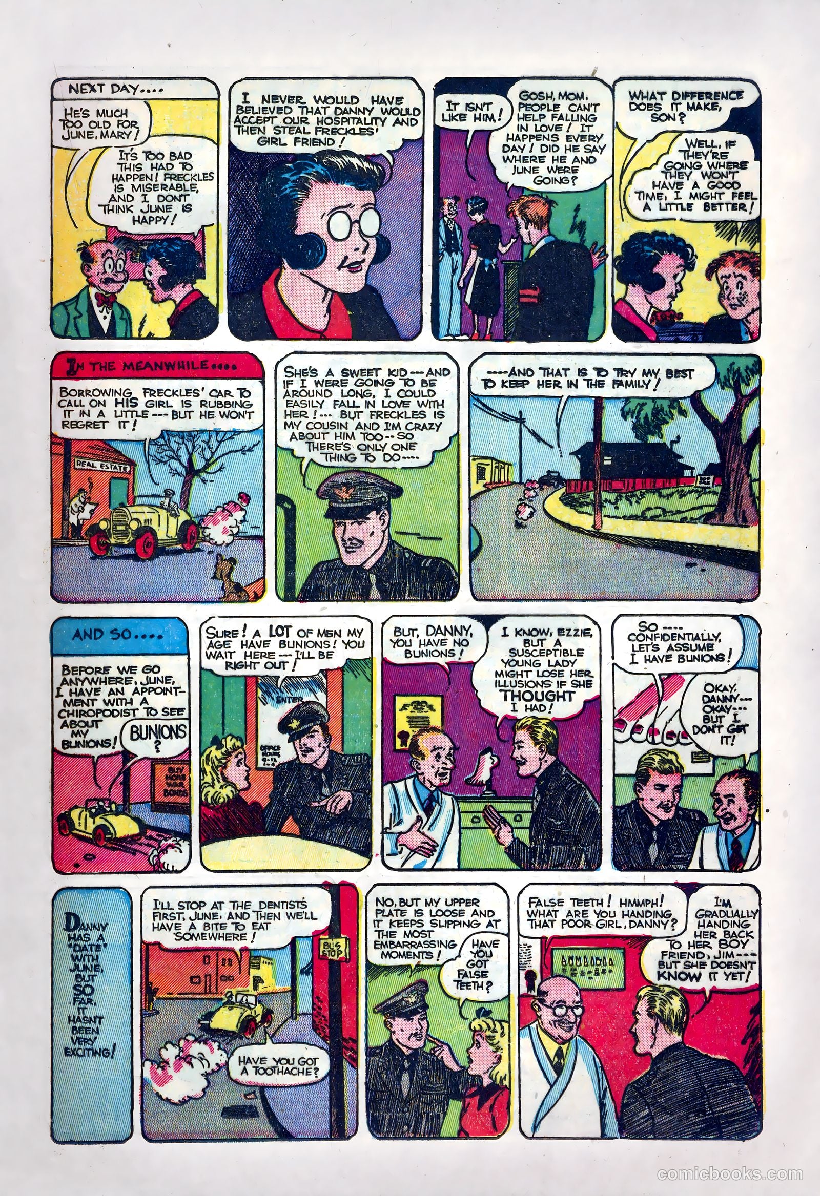 Freckles and His Friends #10 (1949) — page 21 of 36