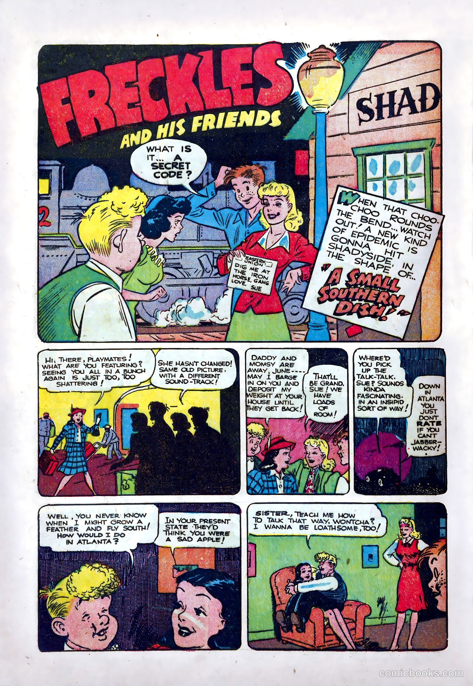 Freckles and His Friends #10 (1949) — page 24 of 36