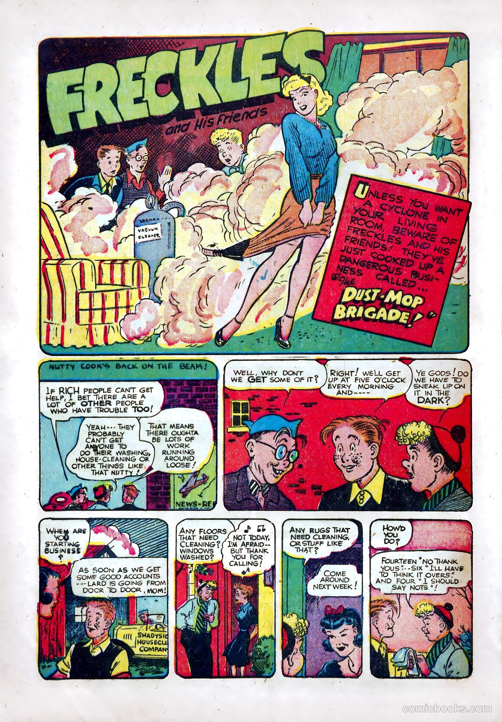 Freckles and His Friends #10 (1949) — page 28 of 36