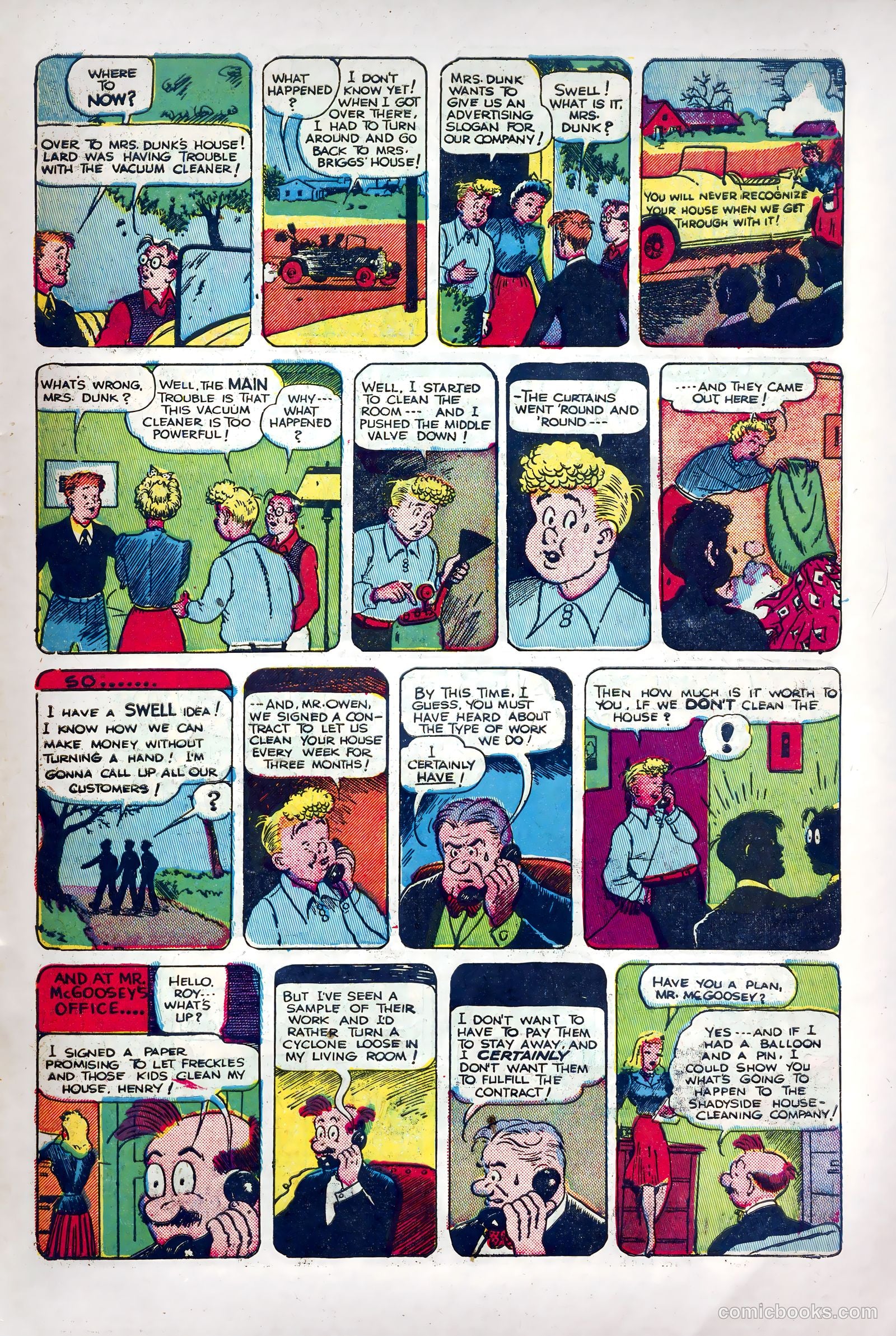 Freckles and His Friends #10 (1949) — page 31 of 36