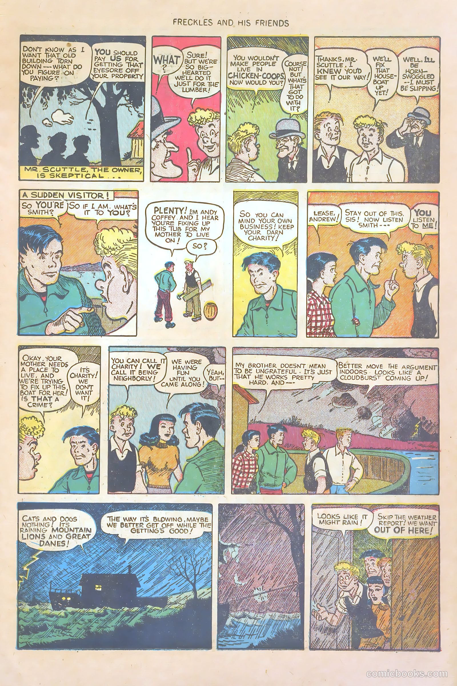 Freckles and His Friends #12 (1949) — page 15 of 36