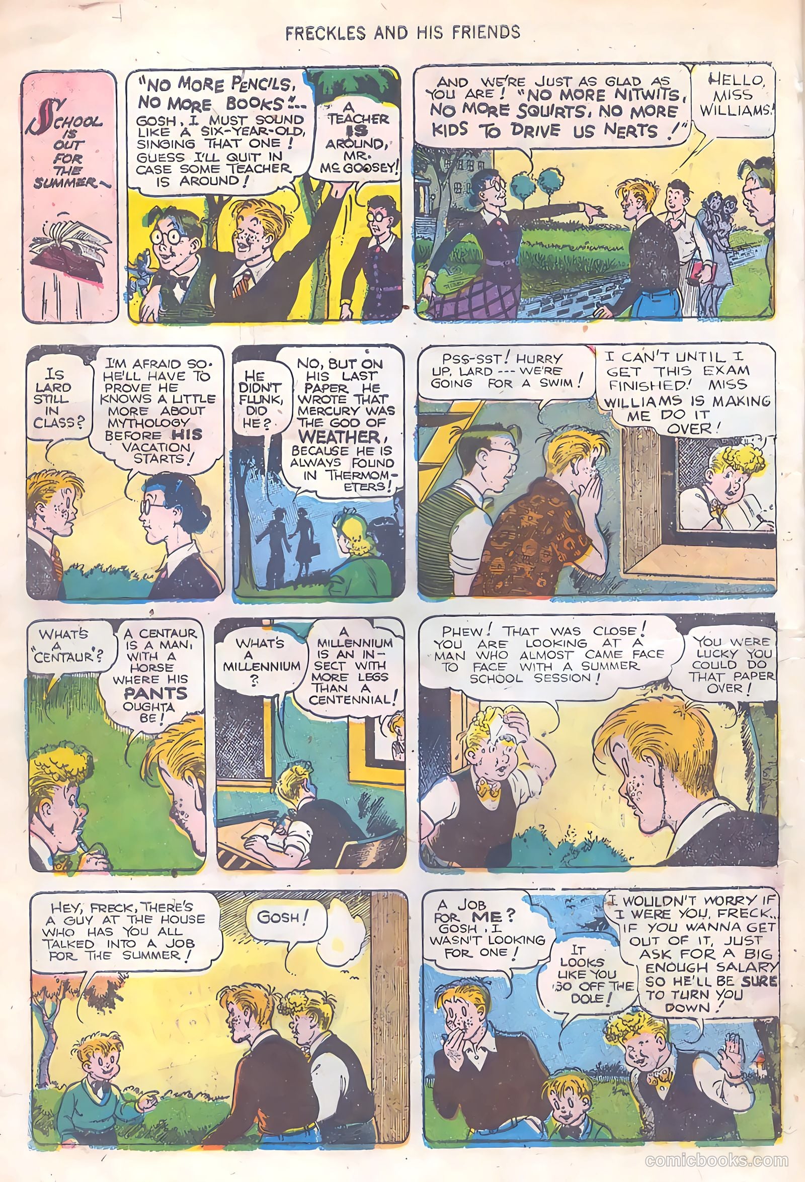 Freckles and His Friends #8 (1948) — page 4 of 52