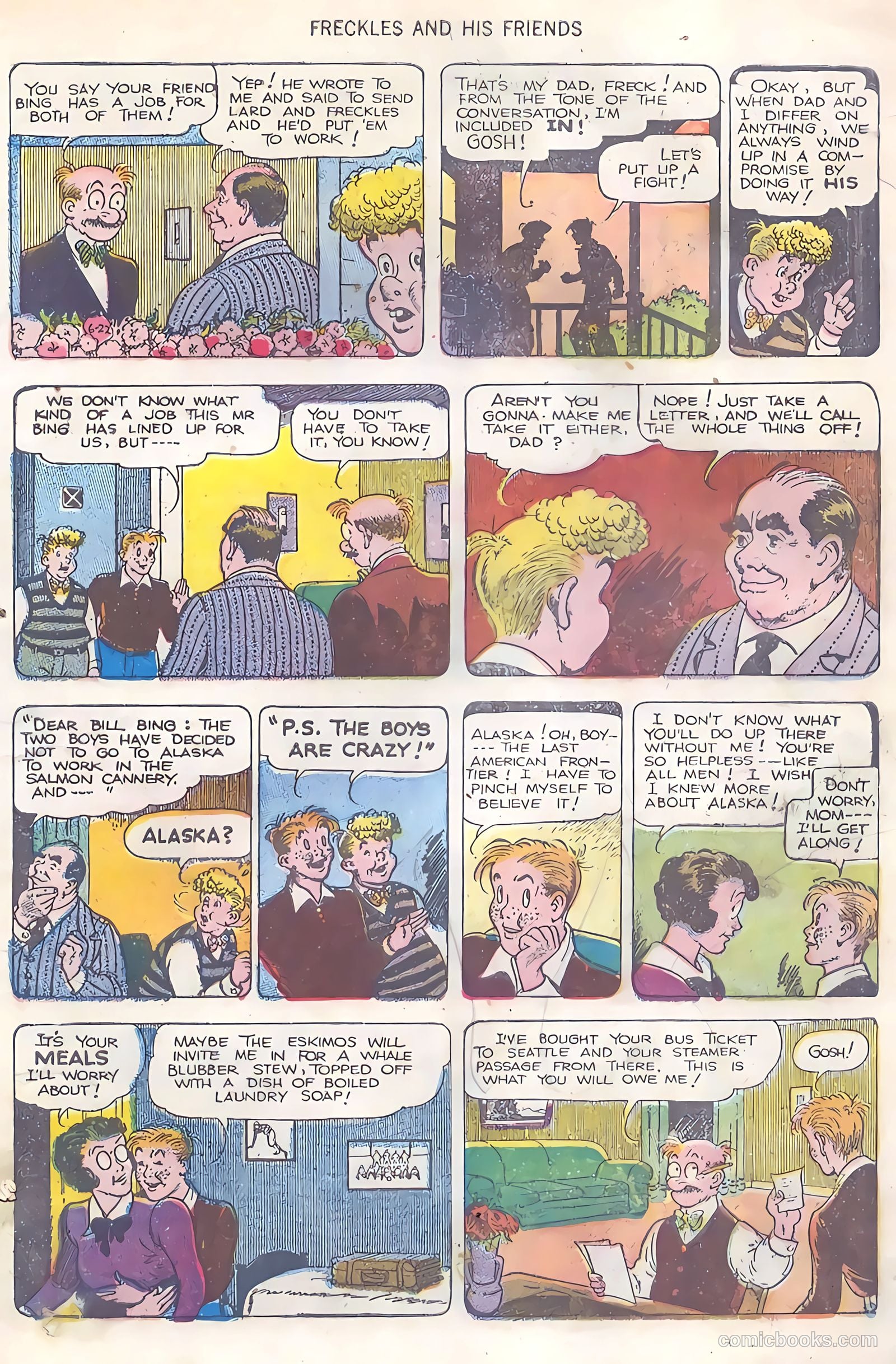 Freckles and His Friends #8 (1948) — page 5 of 52