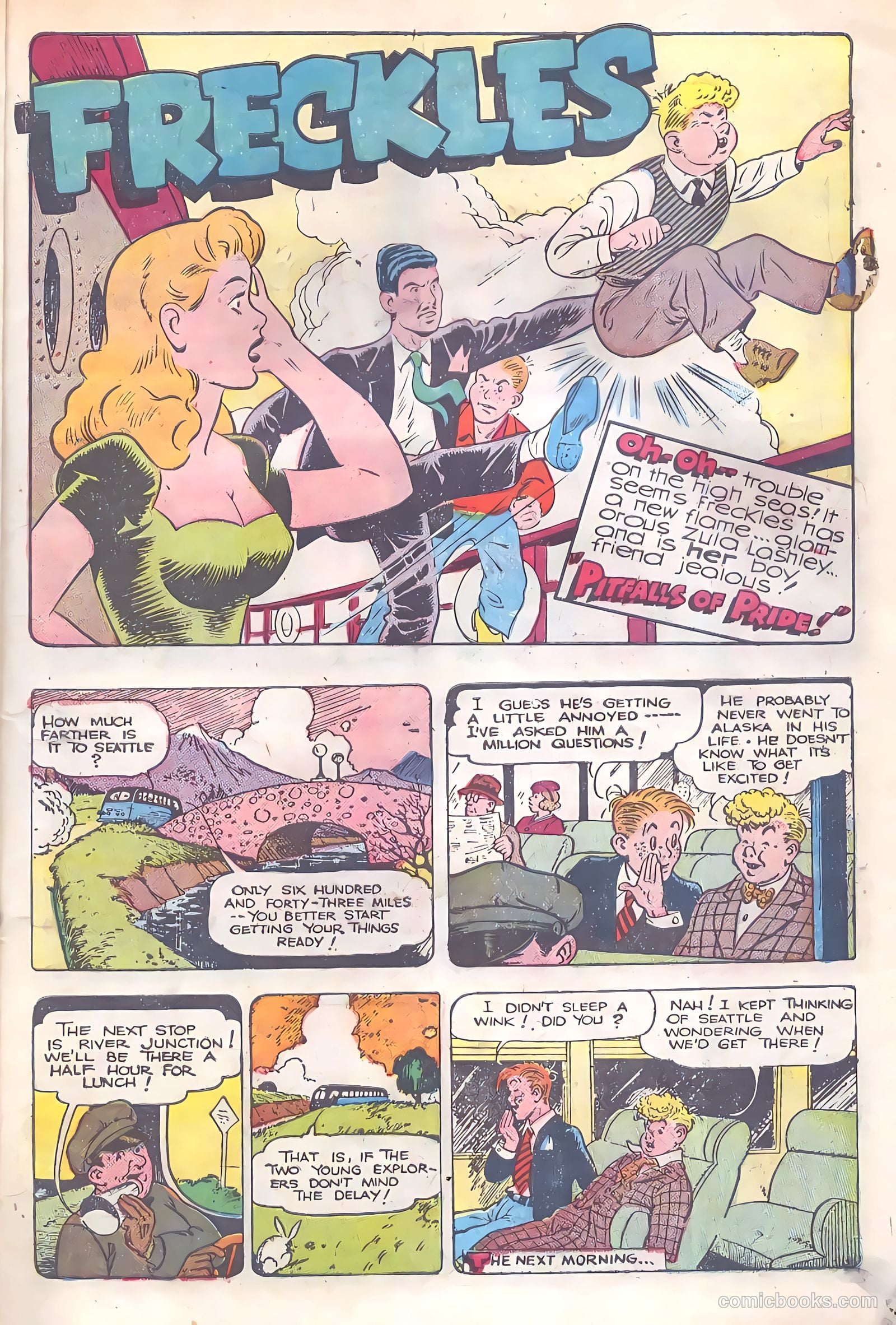 Freckles and His Friends #8 (1948) — page 7 of 52