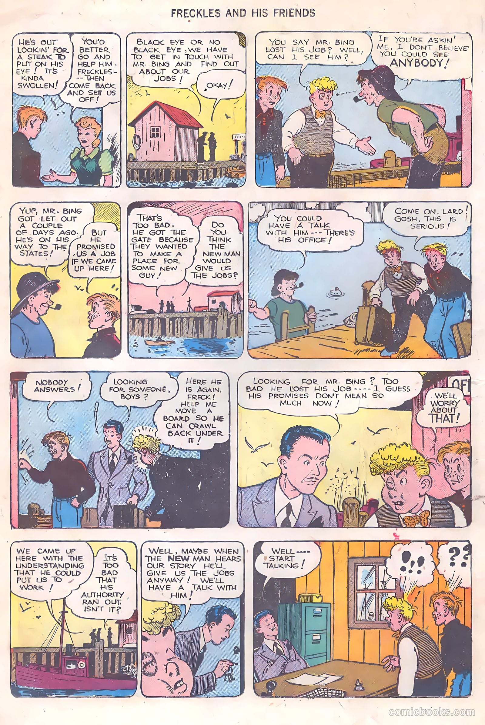 Freckles and His Friends #8 (1948) — page 16 of 52