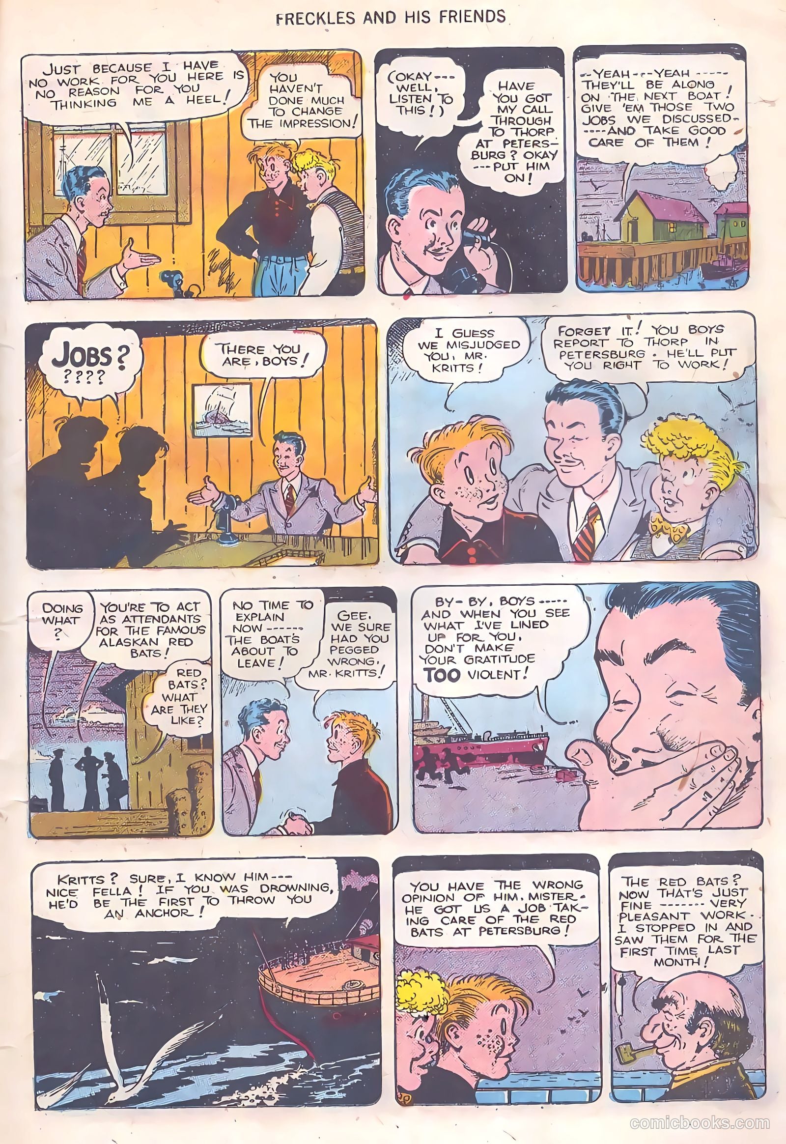 Freckles and His Friends #8 (1948) — page 19 of 52