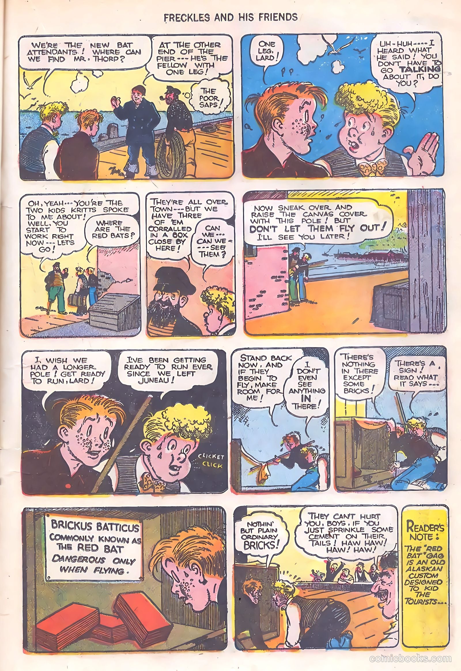 Freckles and His Friends #8 (1948) — page 21 of 52
