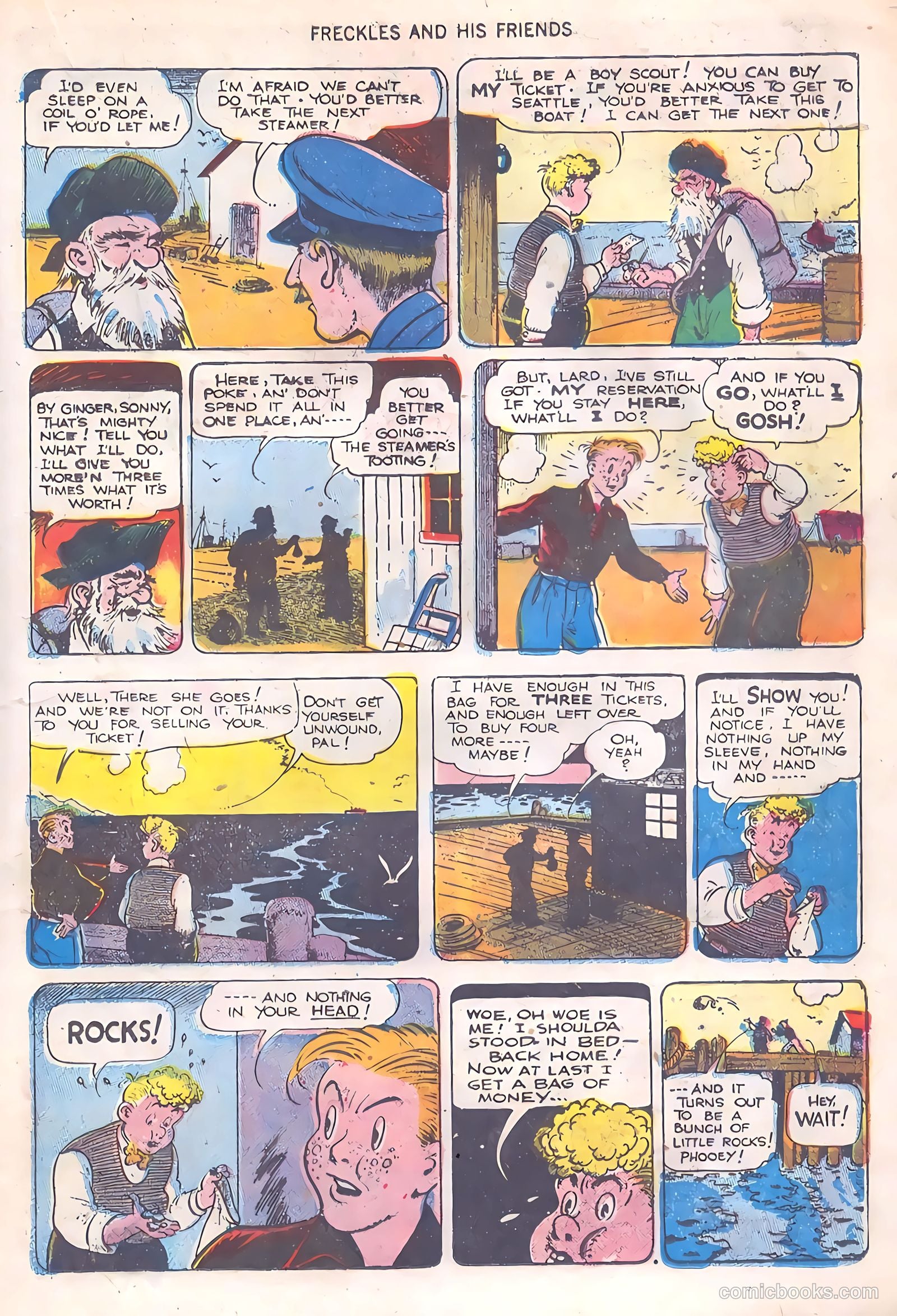 Freckles and His Friends #8 (1948) — page 23 of 52