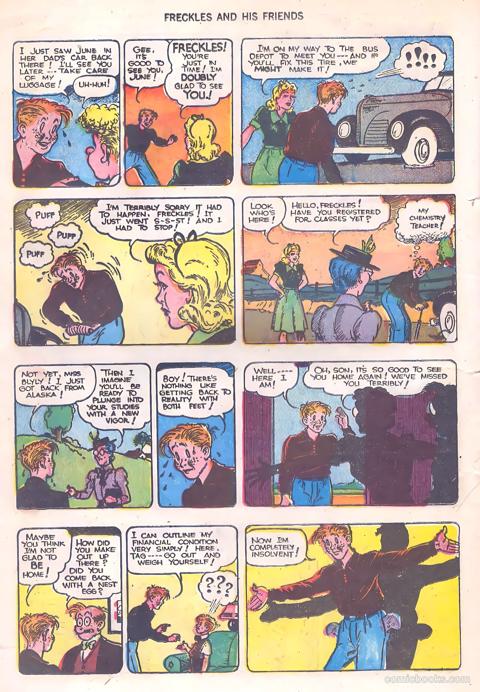 Freckles and His Friends #8 (1948) — page 32 of 52