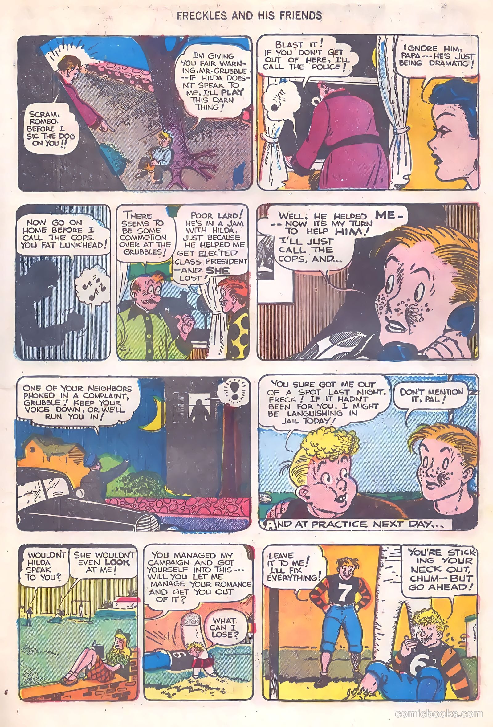 Freckles and His Friends #8 (1948) — page 35 of 52