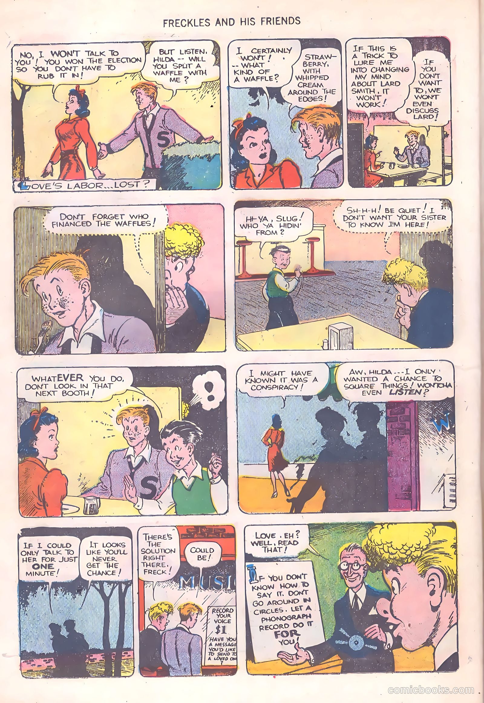 Freckles and His Friends #8 (1948) — page 36 of 52