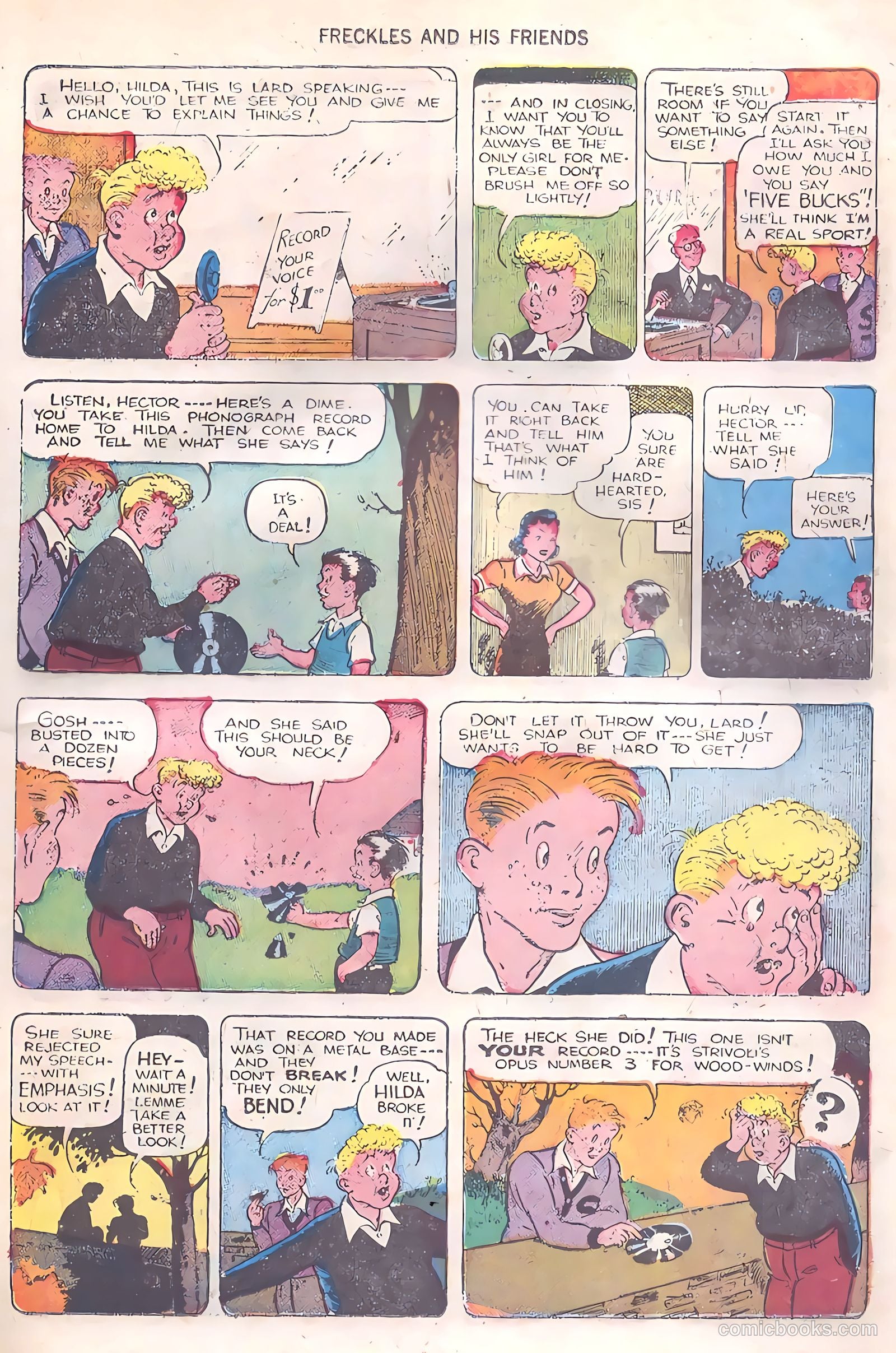 Freckles and His Friends #8 (1948) — page 37 of 52
