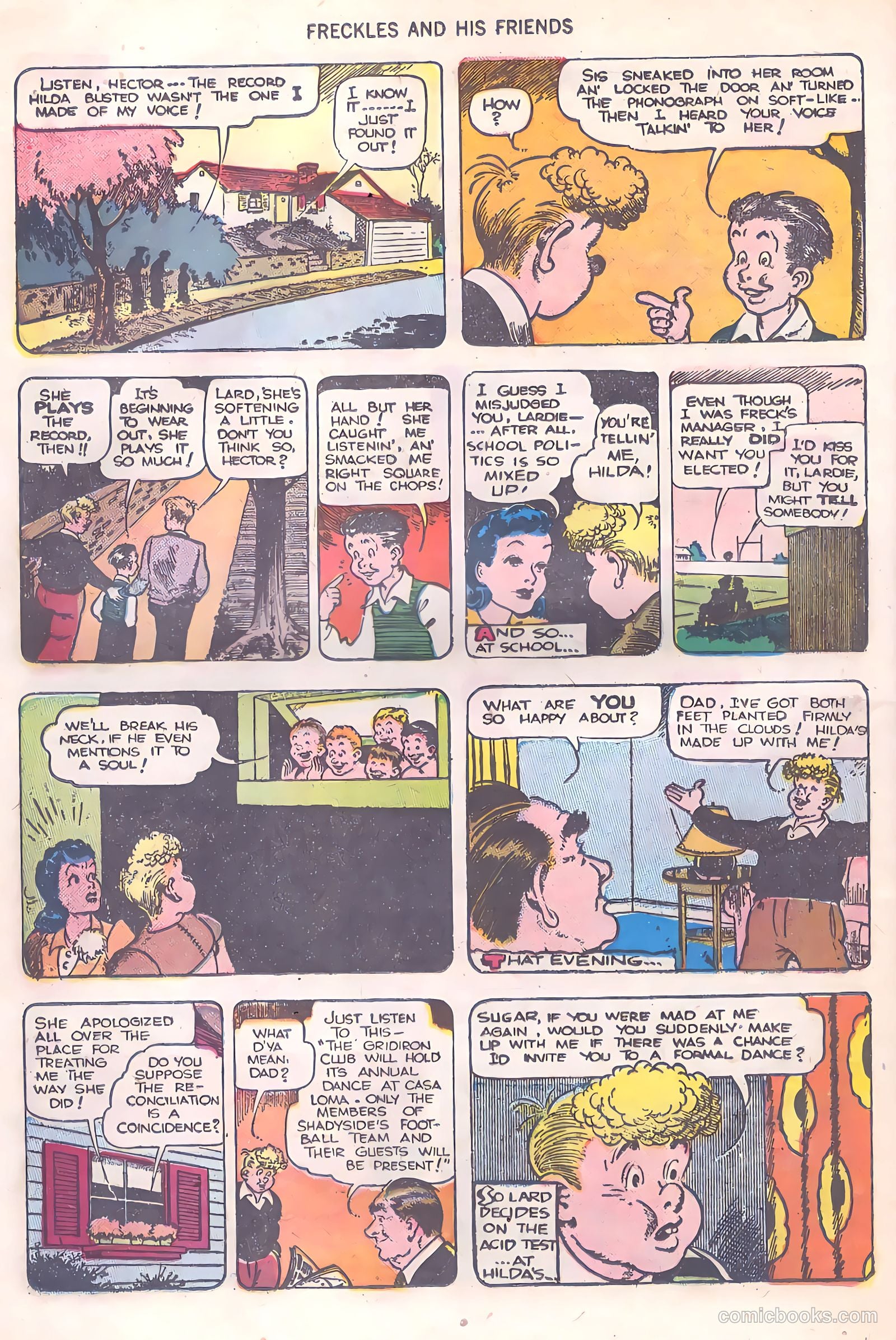 Freckles and His Friends #8 (1948) — page 38 of 52