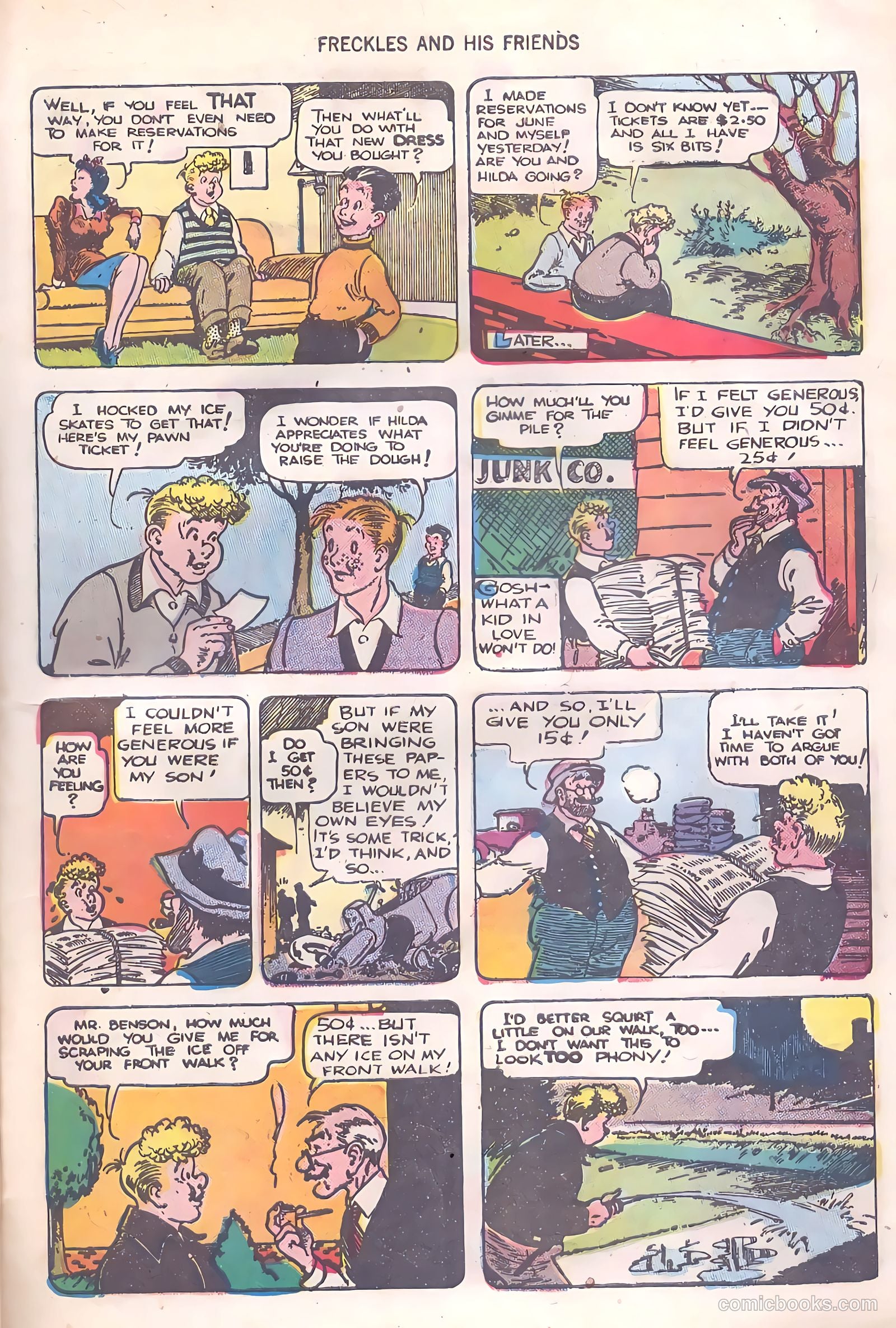 Freckles and His Friends #8 (1948) — page 39 of 52