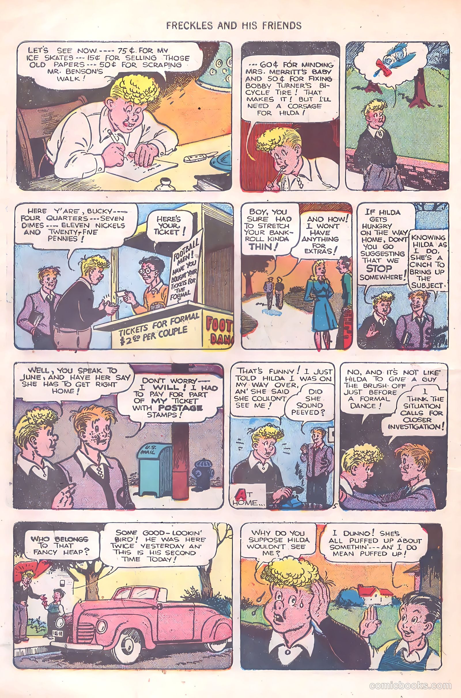 Freckles and His Friends #8 (1948) — page 40 of 52