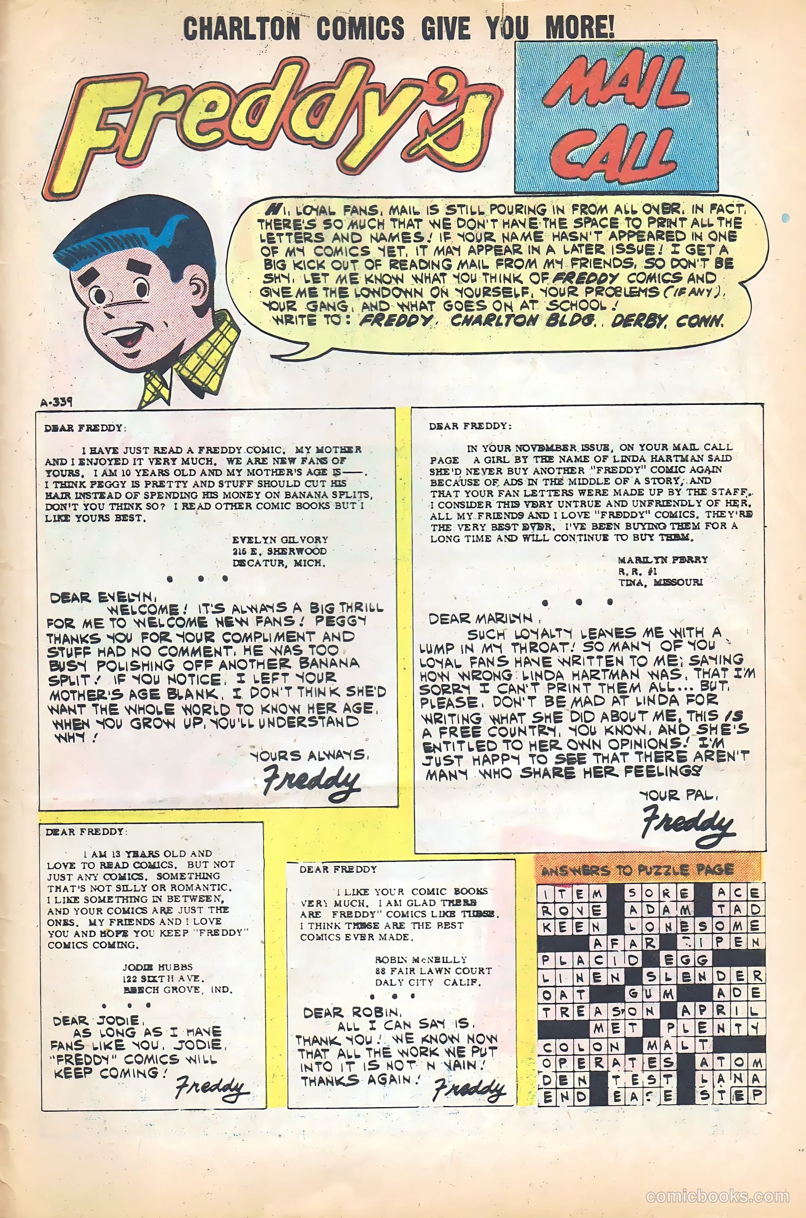 Freddy #11 (1961) — page 33 of 36