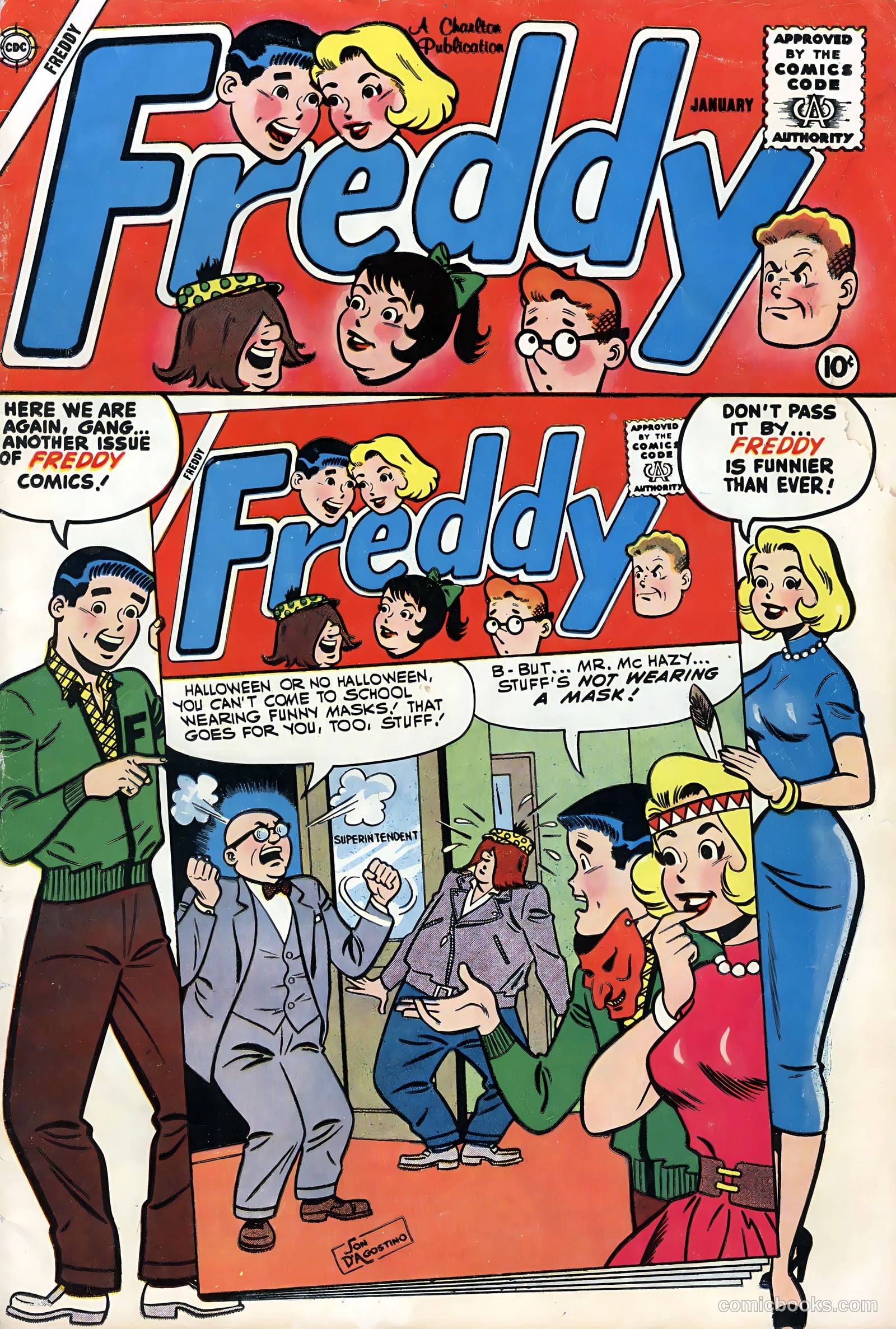 Freddy #15 cover
