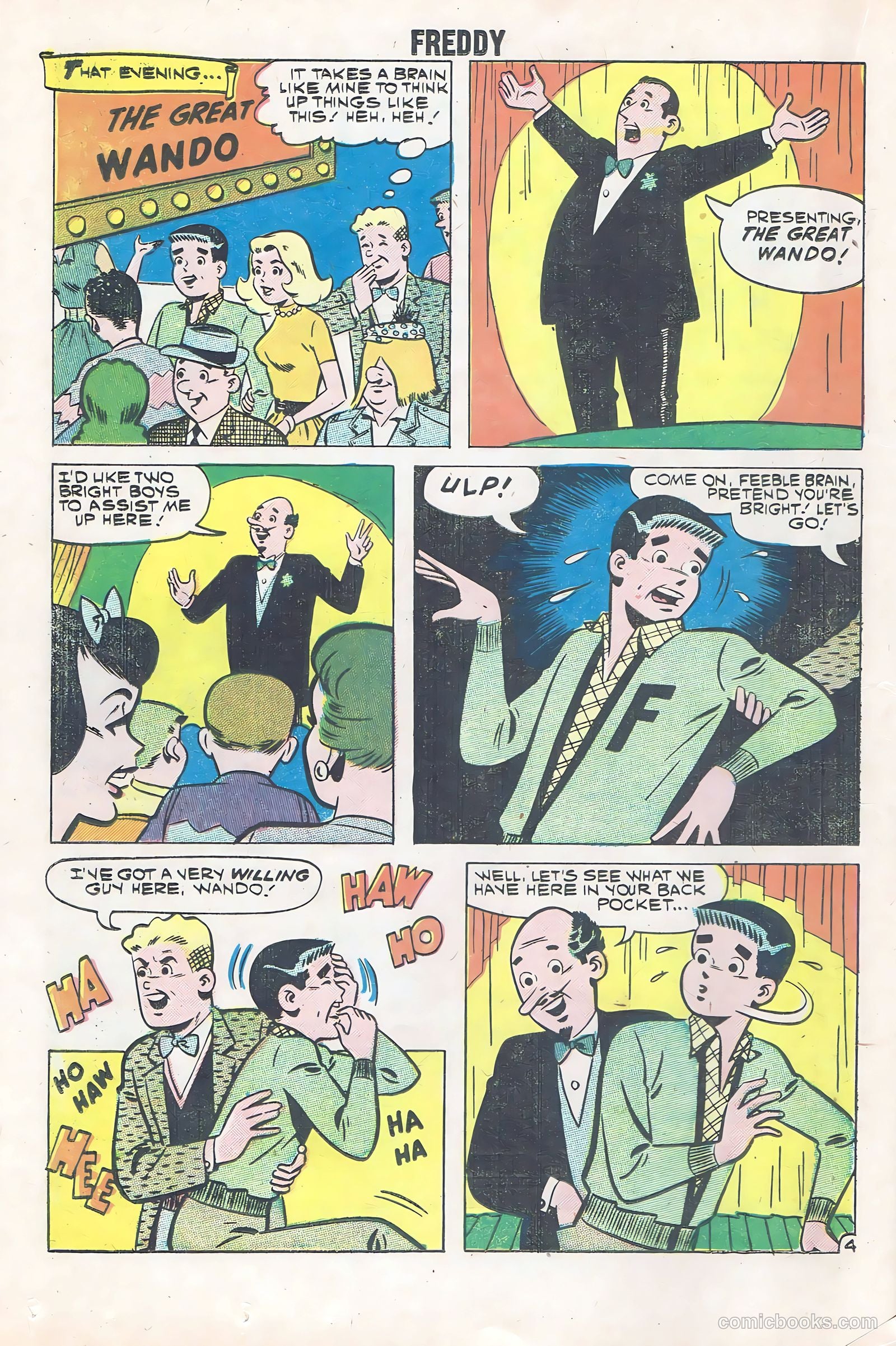 Freddy #21 (1960) — page 16 of 36