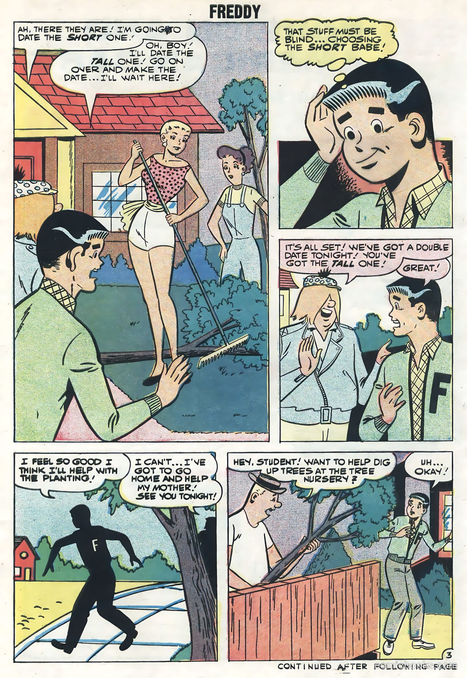 Freddy #3 (1959) — page 5 of 36
