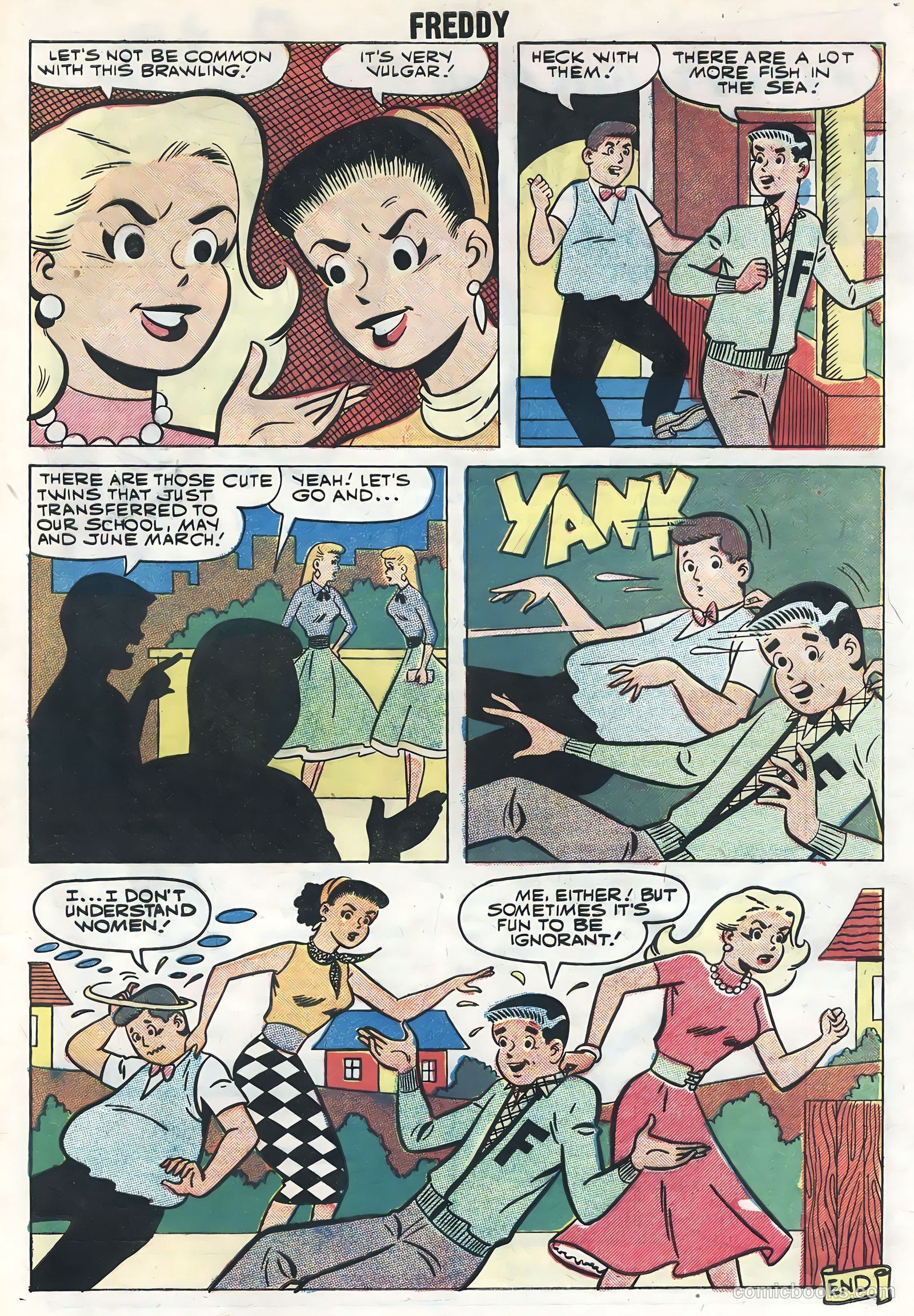 Freddy #3 (1959) — page 33 of 36