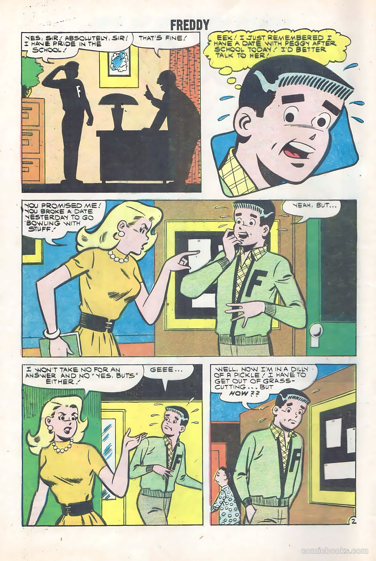 Freddy #6 (1960) — page 4 of 36