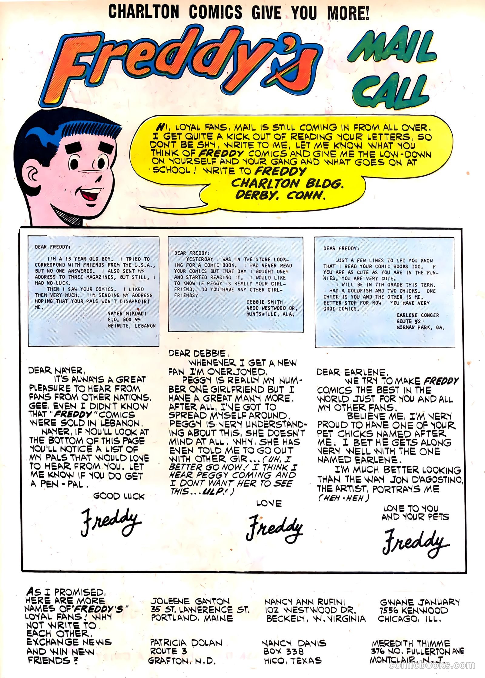 Freddy #9 (1960) — page 33 of 36