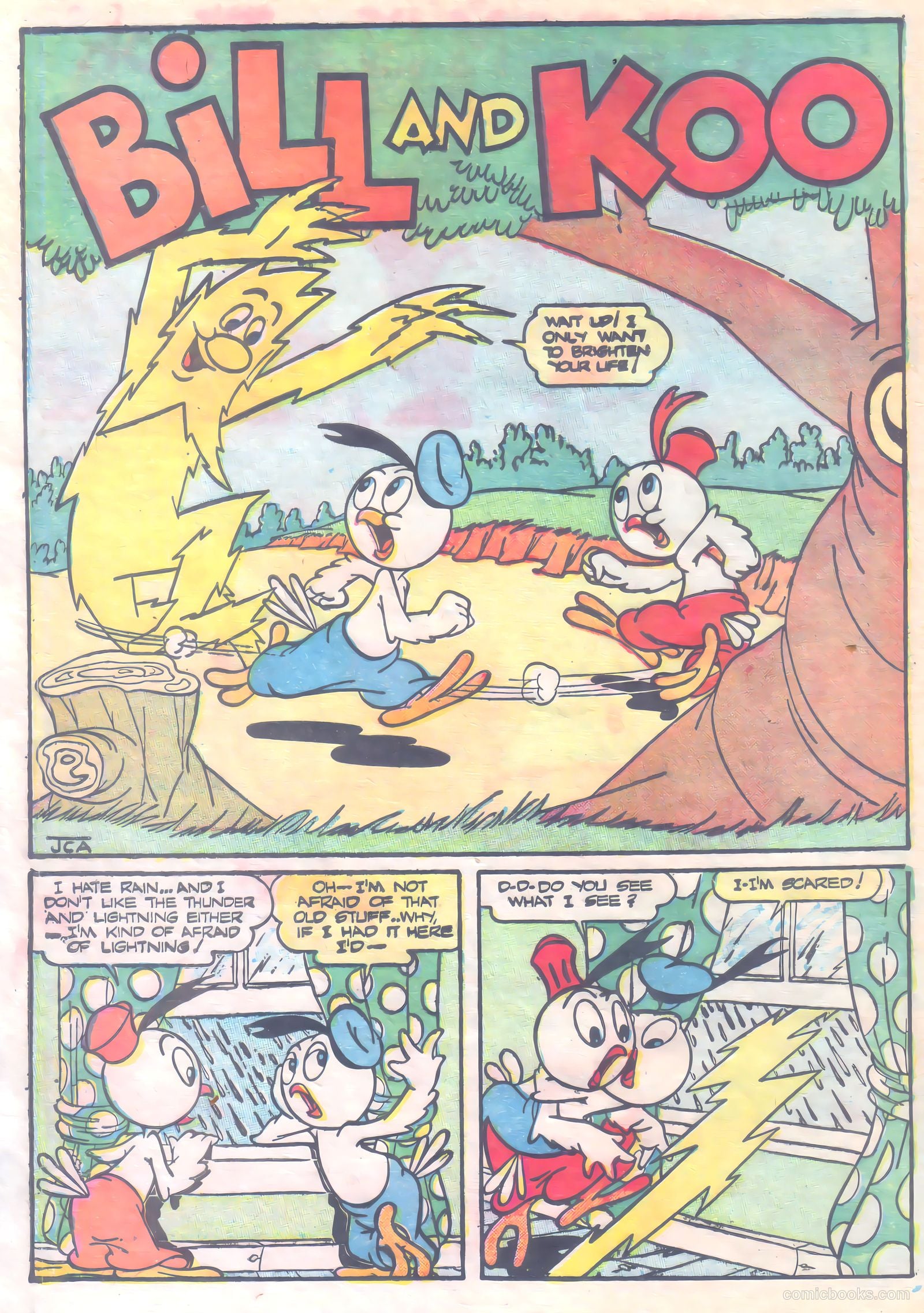 Frisky Animals #46 (1951) — page 17
