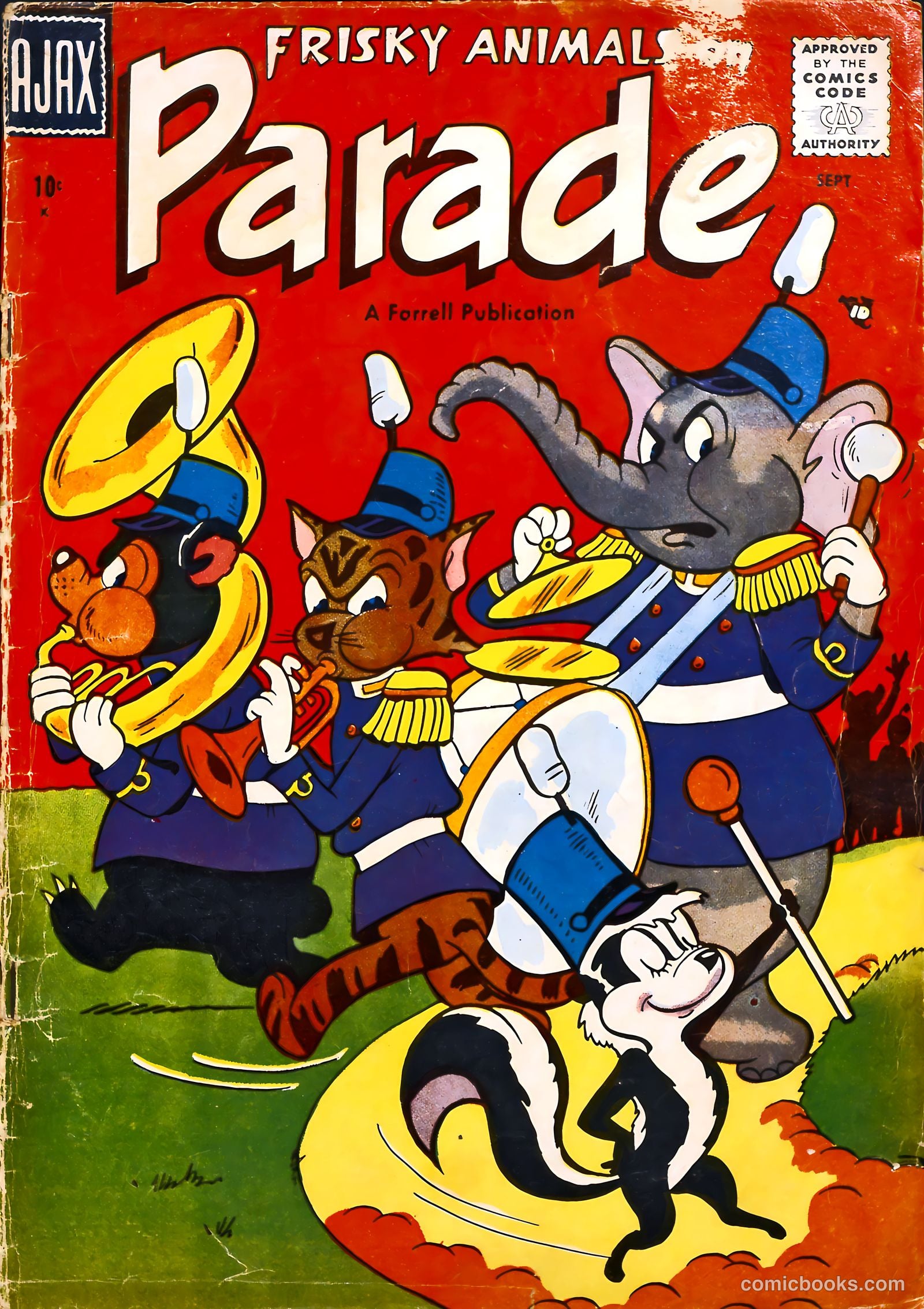 Frisky Animals on Parade #1