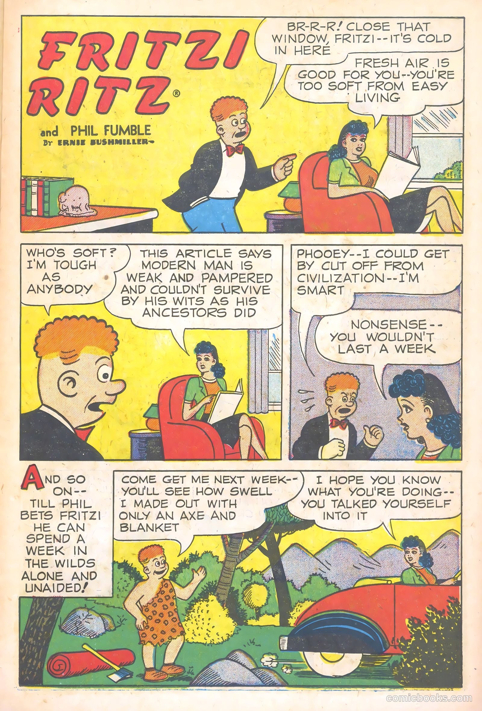 Fritzi Ritz #27 (1953) — page 20 of 33