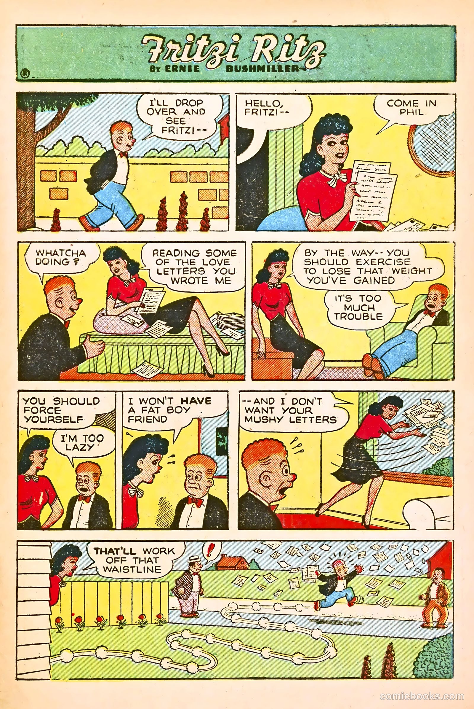 Fritzi Ritz #31 (1953) — page 28 of 33