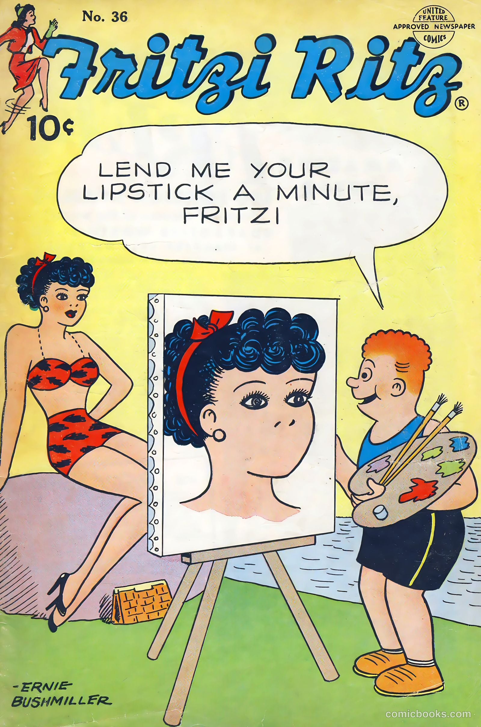 Fritzi Ritz #36 (1954) — page 1 of 29
