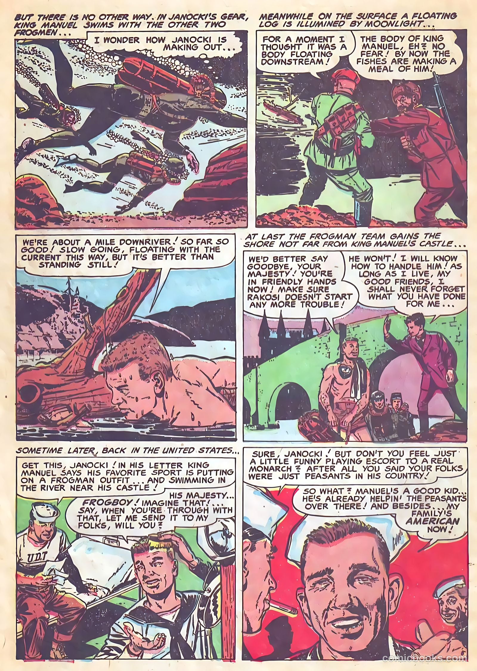 Frogman #10 (1953) — page 12 of 36
