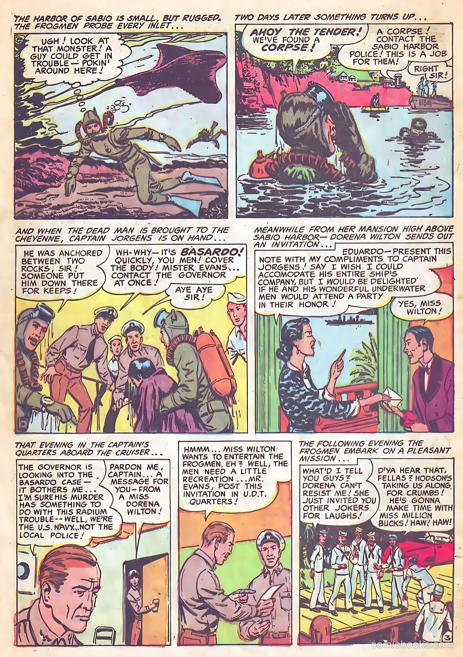 Frogman #10 (1953) — page 16 of 36