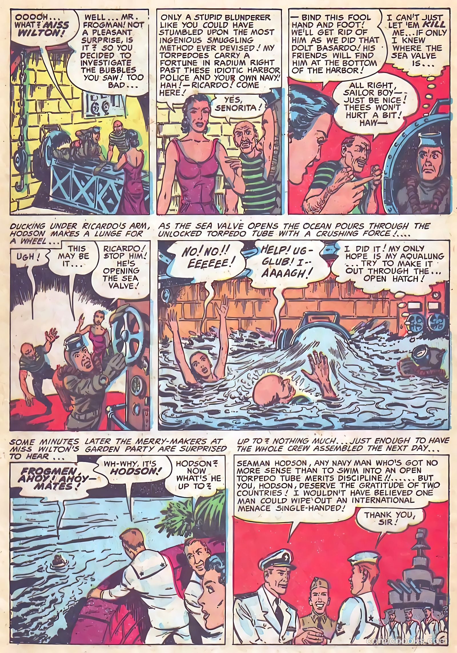 Frogman #10 (1953) — page 20 of 36