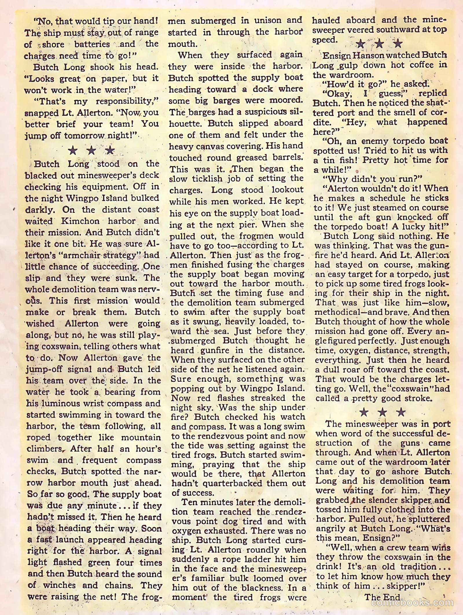 Frogman #10 (1953) — page 22 of 36