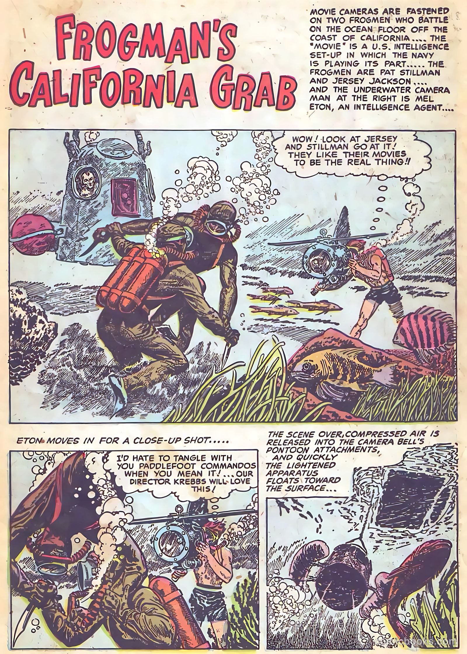 Frogman #10 (1953) — page 23 of 36