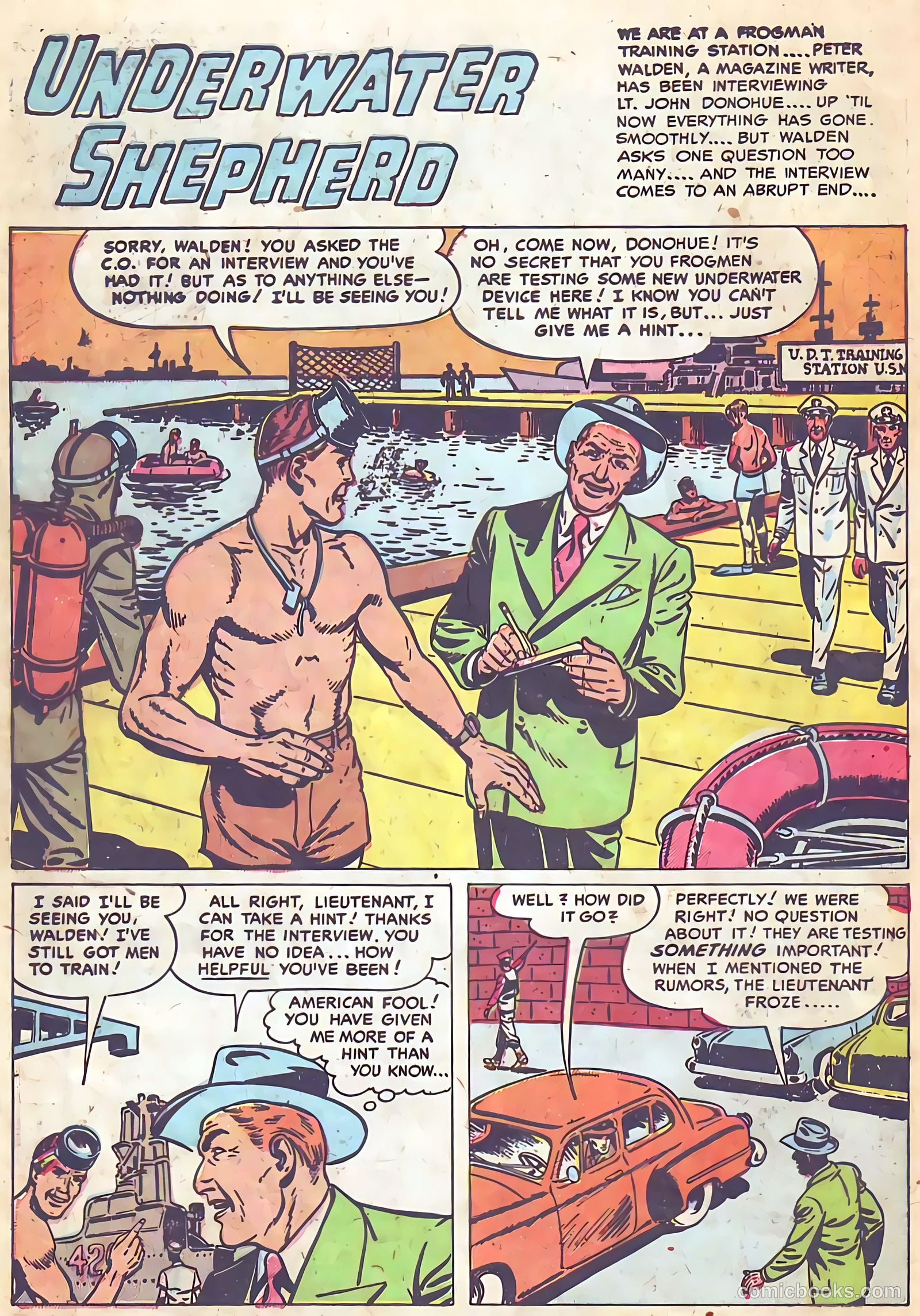Frogman #10 (1953) — page 30 of 36