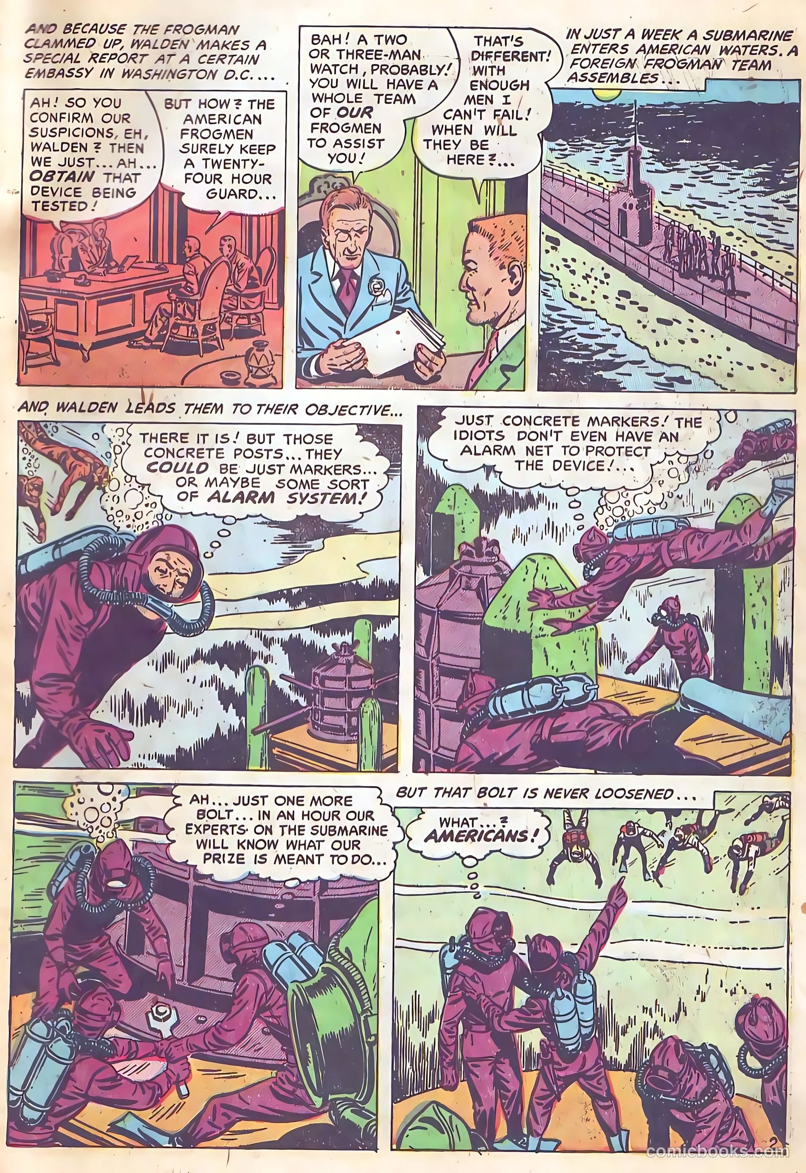 Frogman #10 (1953) — page 31 of 36