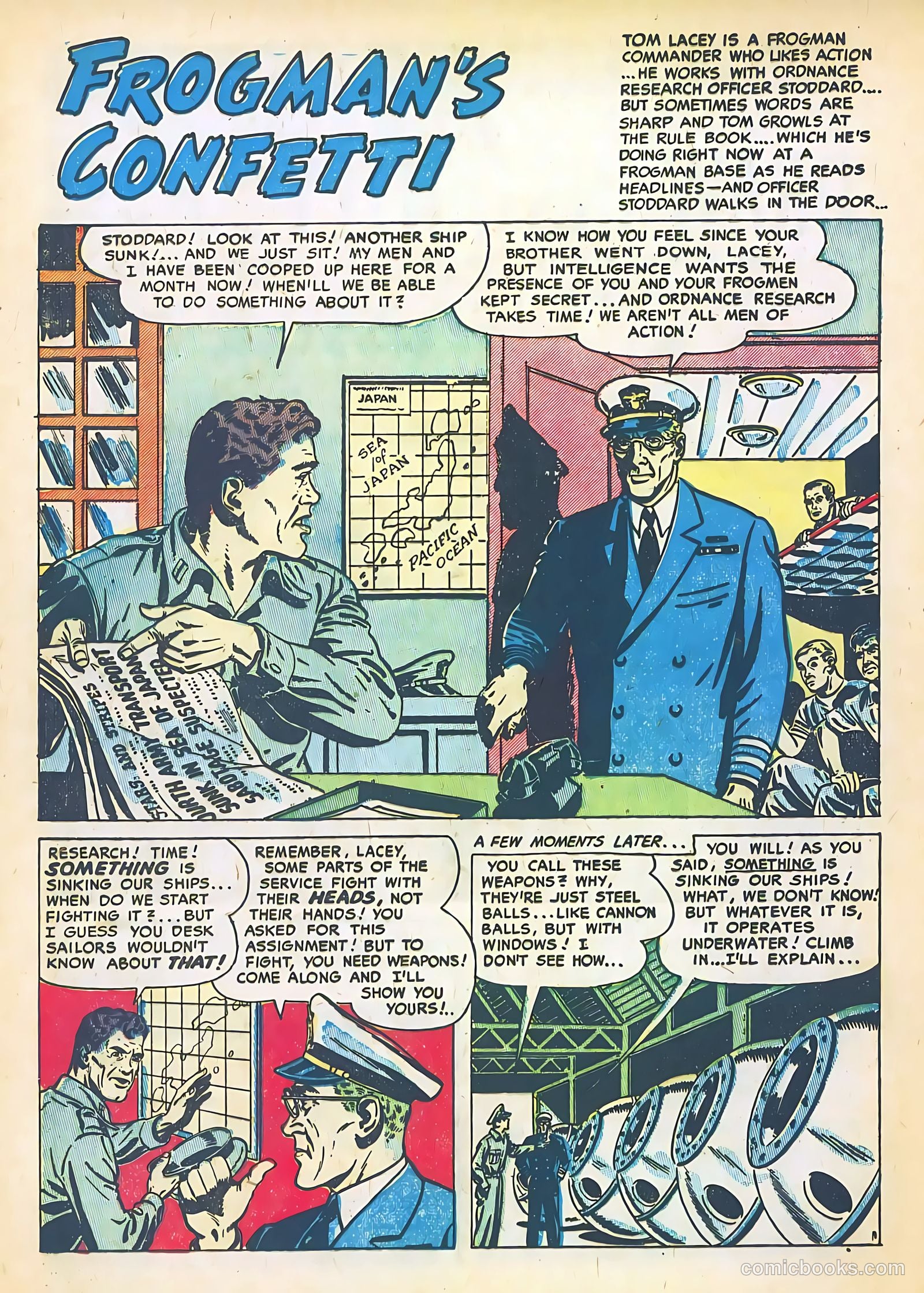 Frogman #5 (1952) — page 12 of 36
