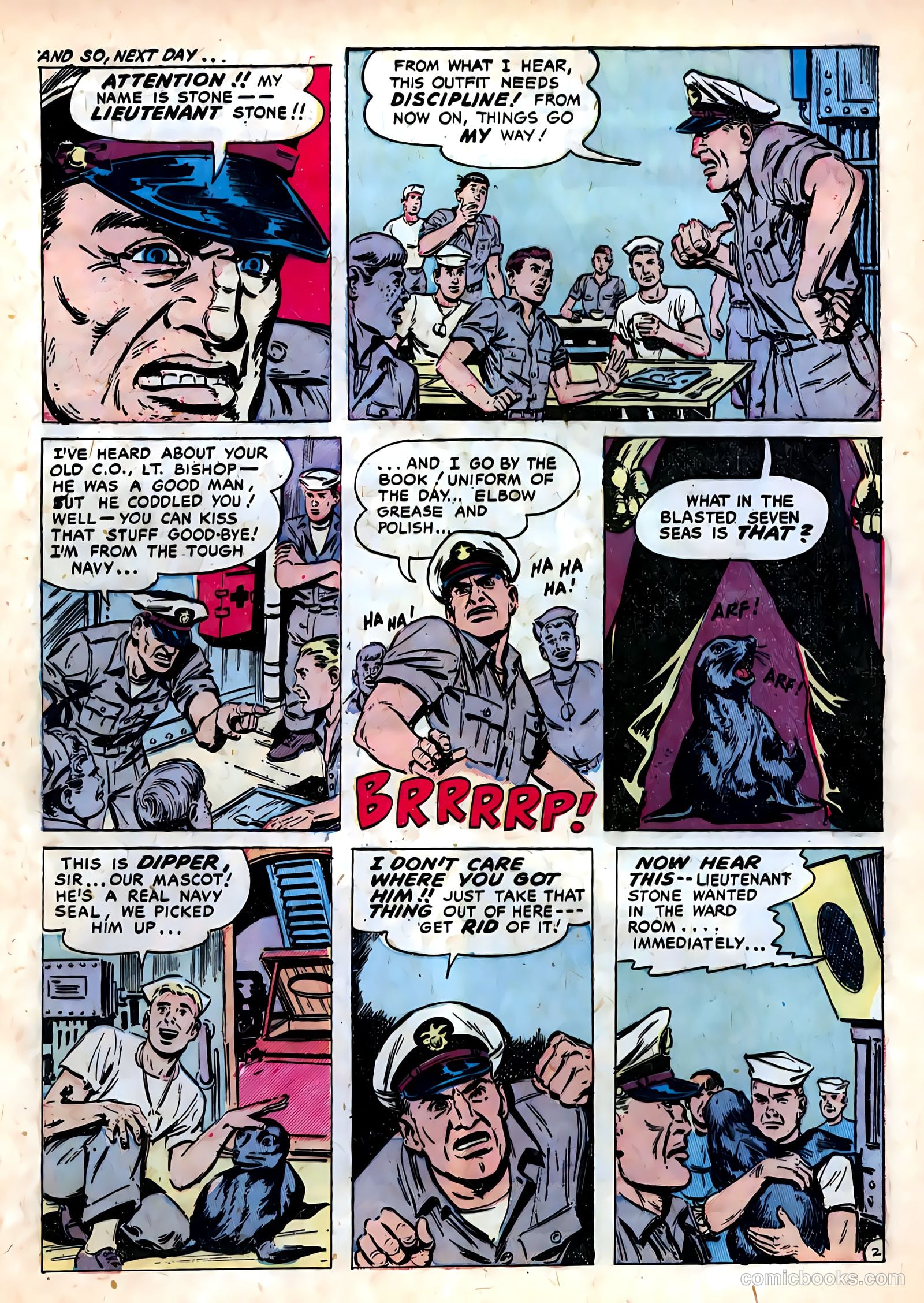 Frogman #6 (1954) — page 4 of 37