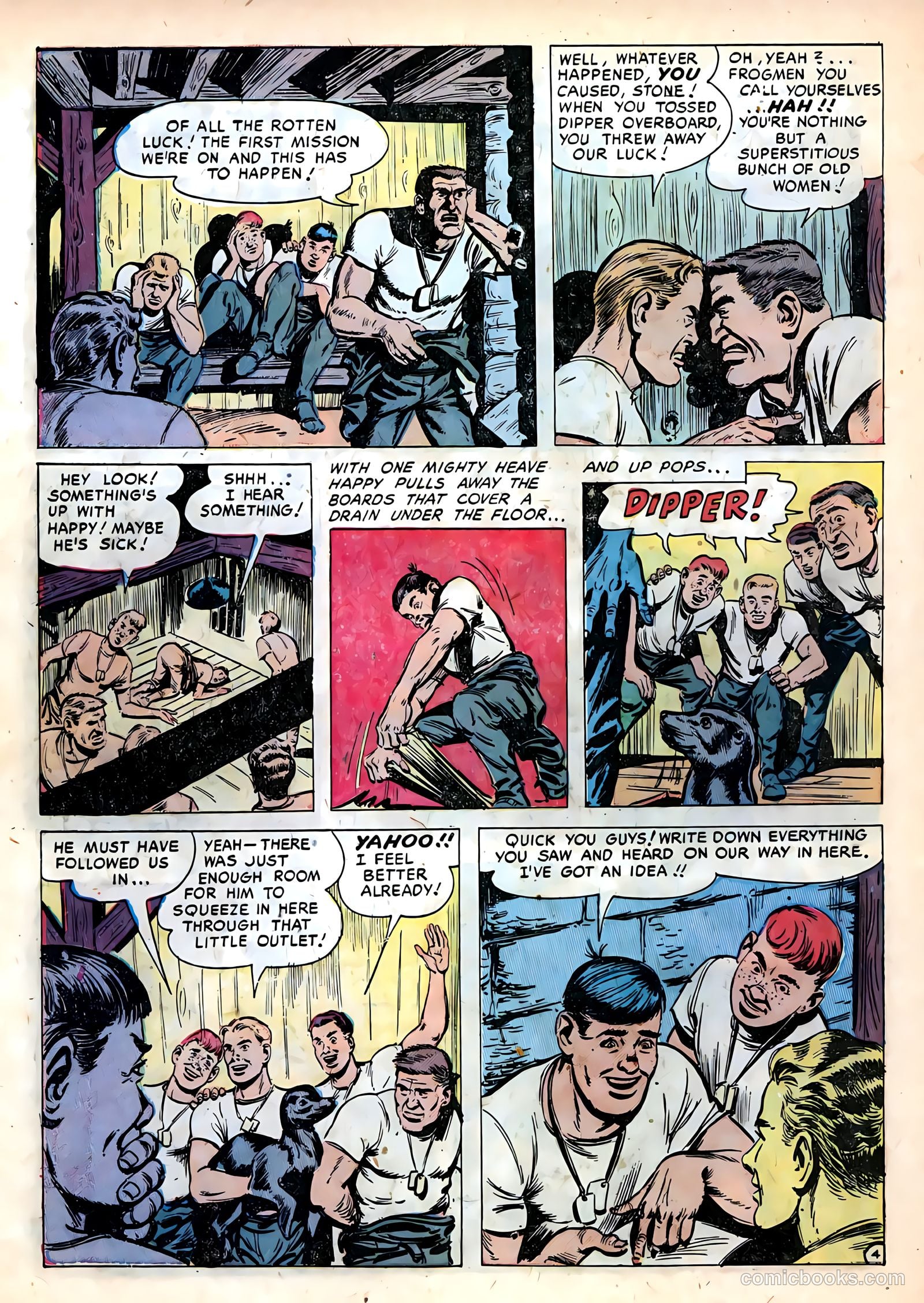 Frogman #6 (1954) — page 6 of 37