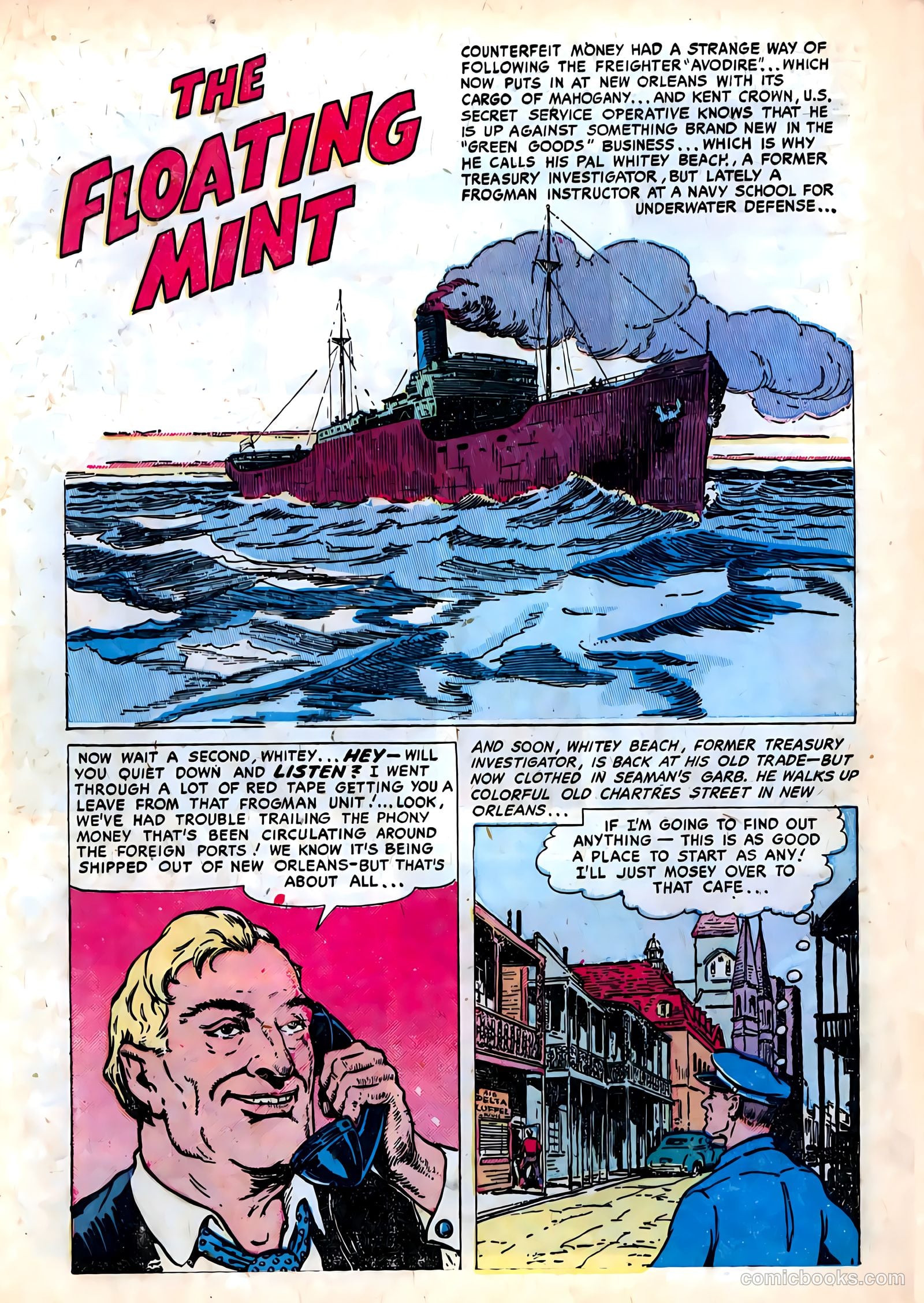 Frogman #6 (1954) — page 8 of 37