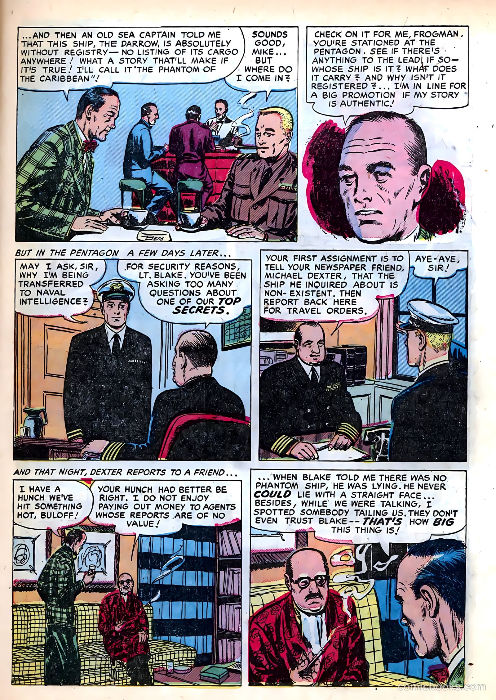 Frogman #6 (1954) — page 23 of 37