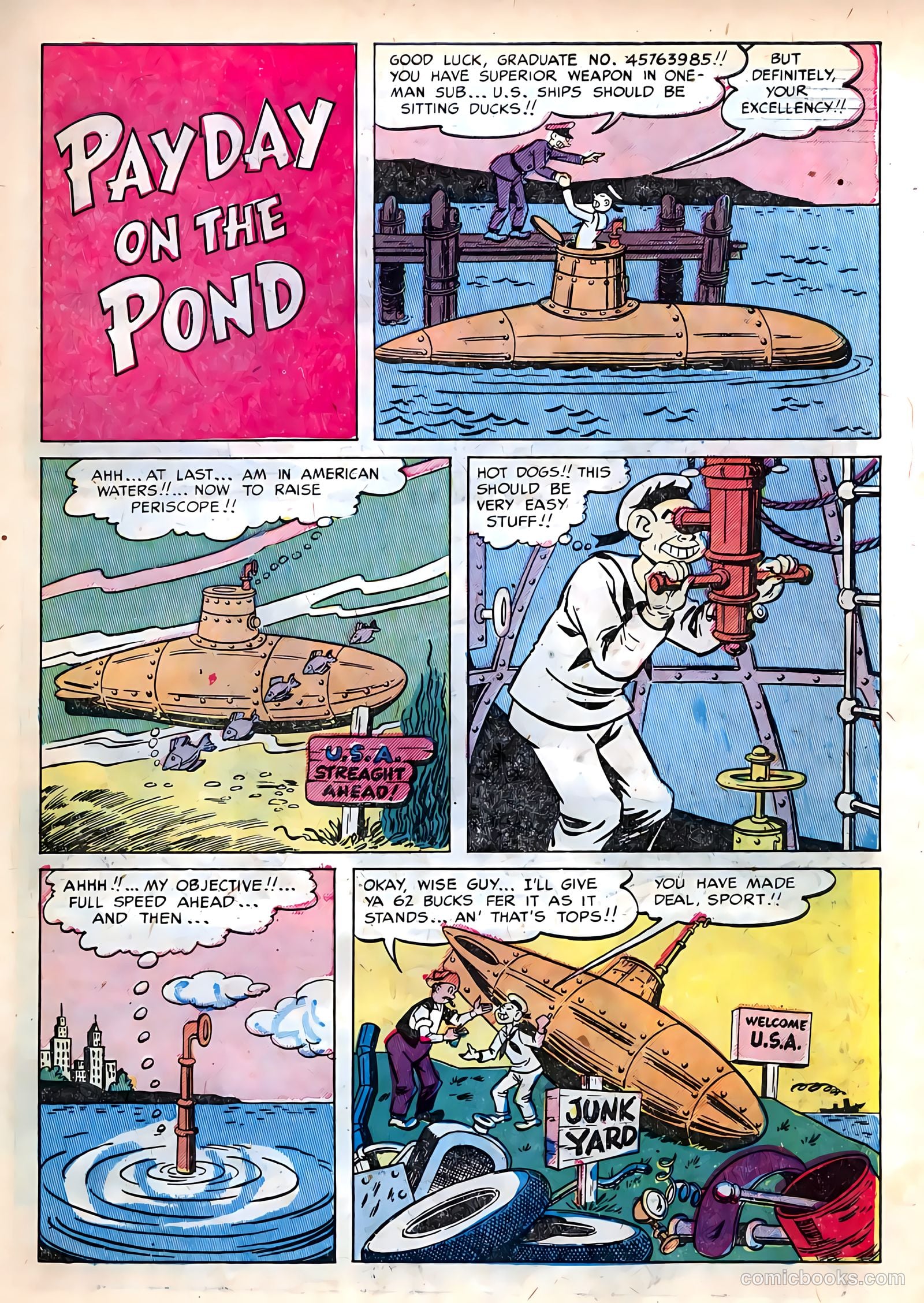 Frogman #6 (1954) — page 27 of 37