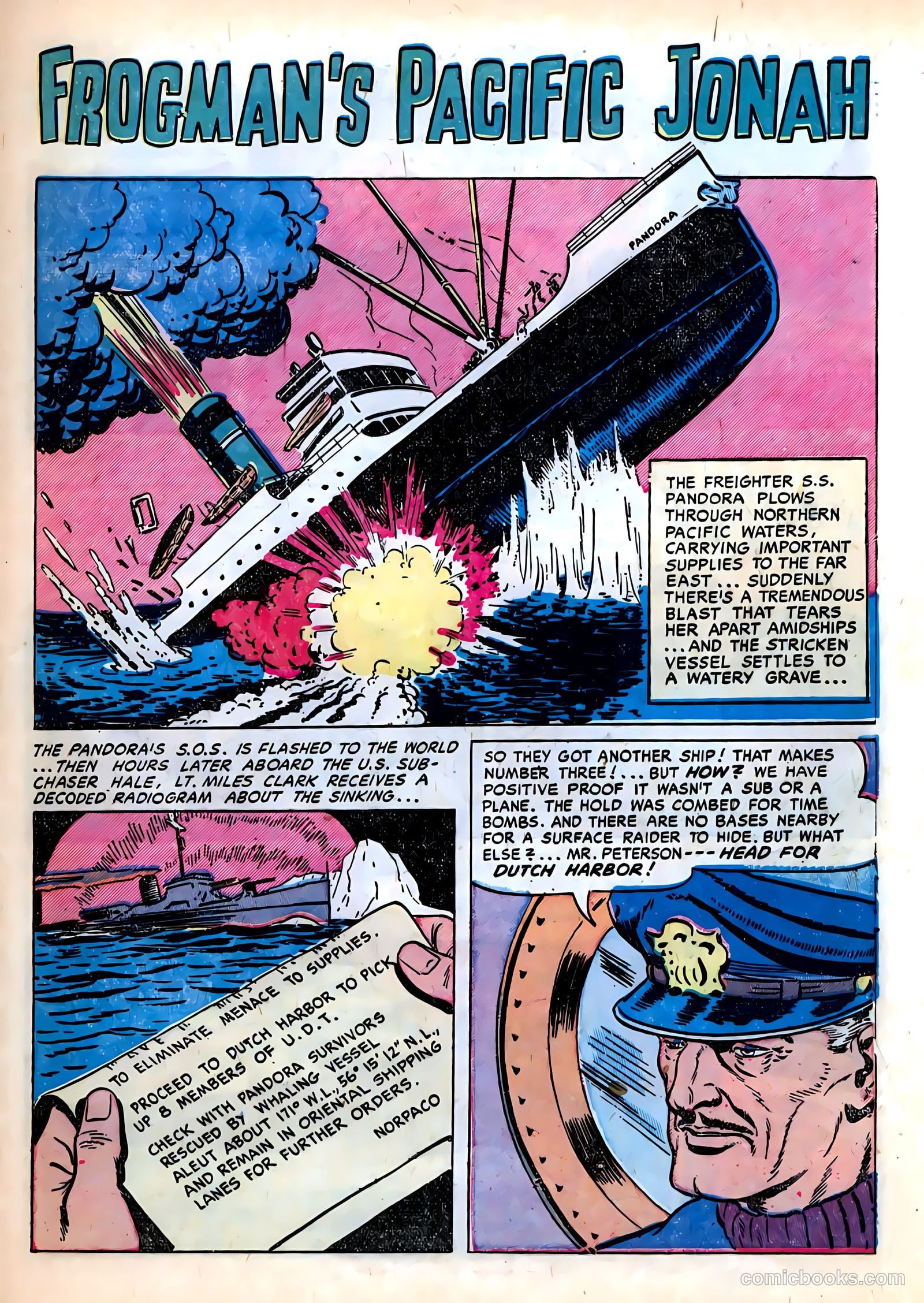Frogman #6 (1954) — page 29 of 37