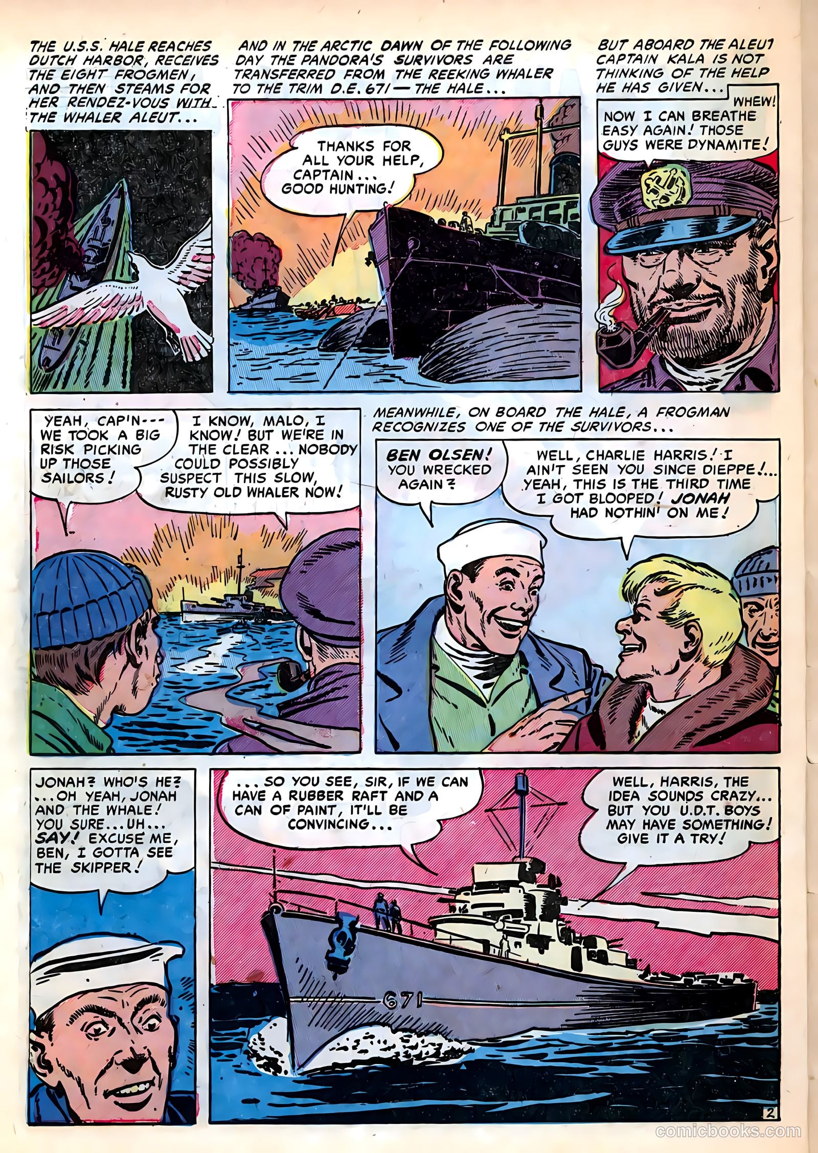 Frogman #6 (1954) — page 30 of 37