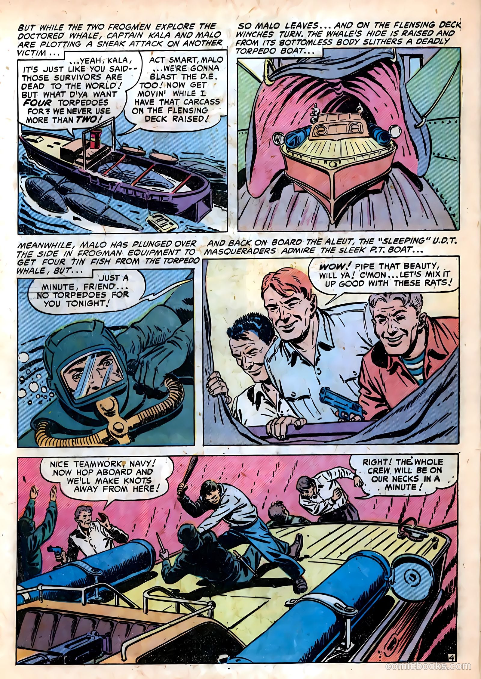 Frogman #6 (1954) — page 32 of 37