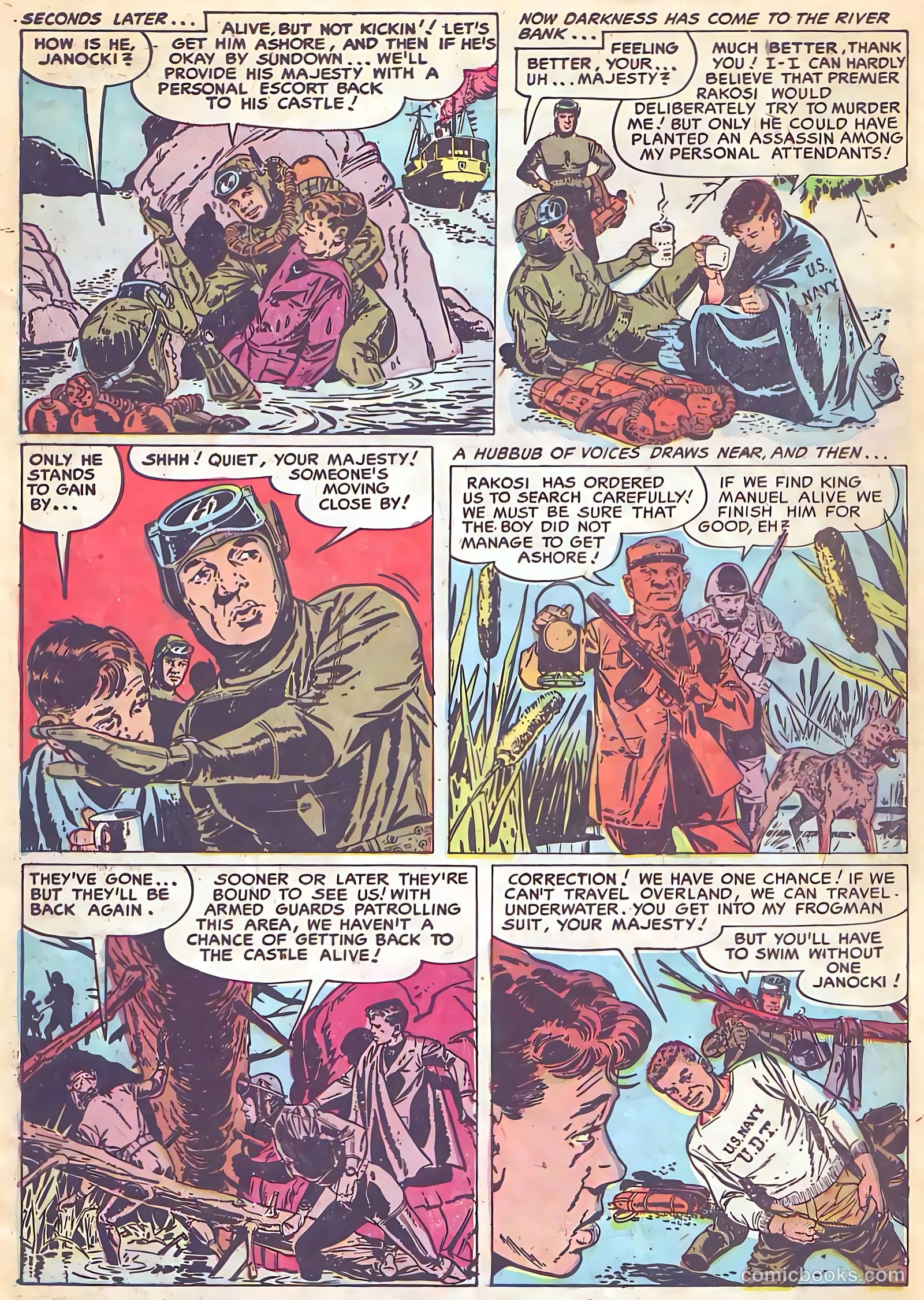 Frogman Comics #10 (1953) — page 11 of 36