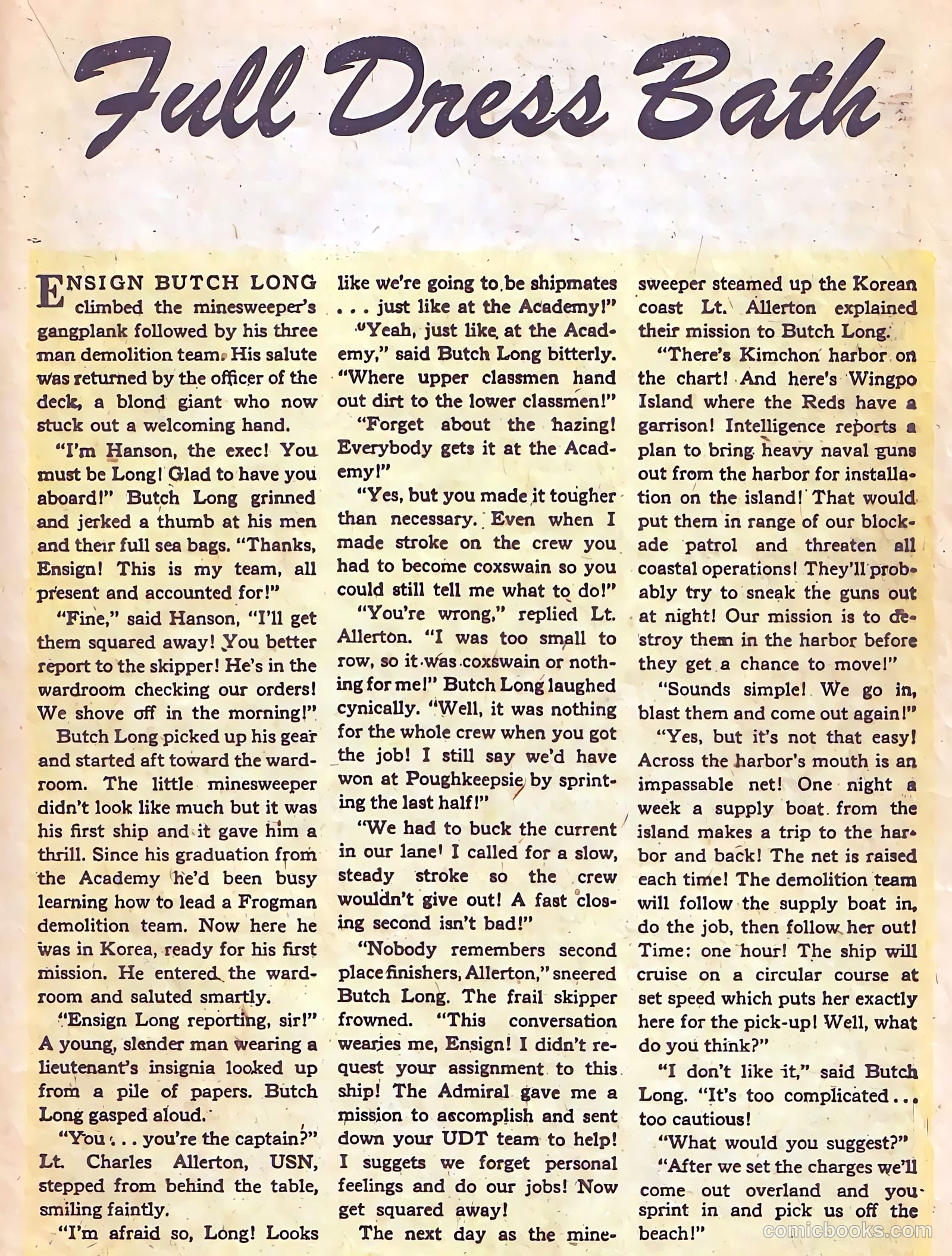 Frogman Comics #10 (1953) — page 21 of 36