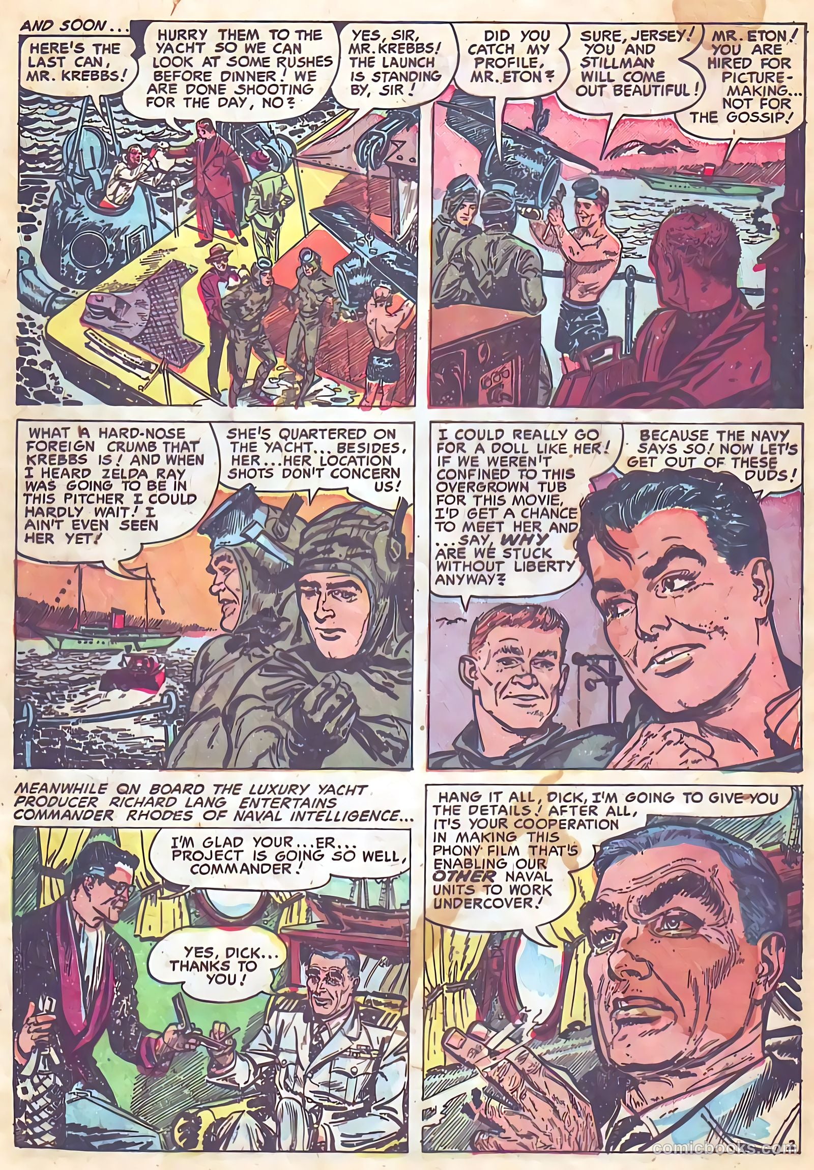 Frogman Comics #10 (1953) — page 24 of 36